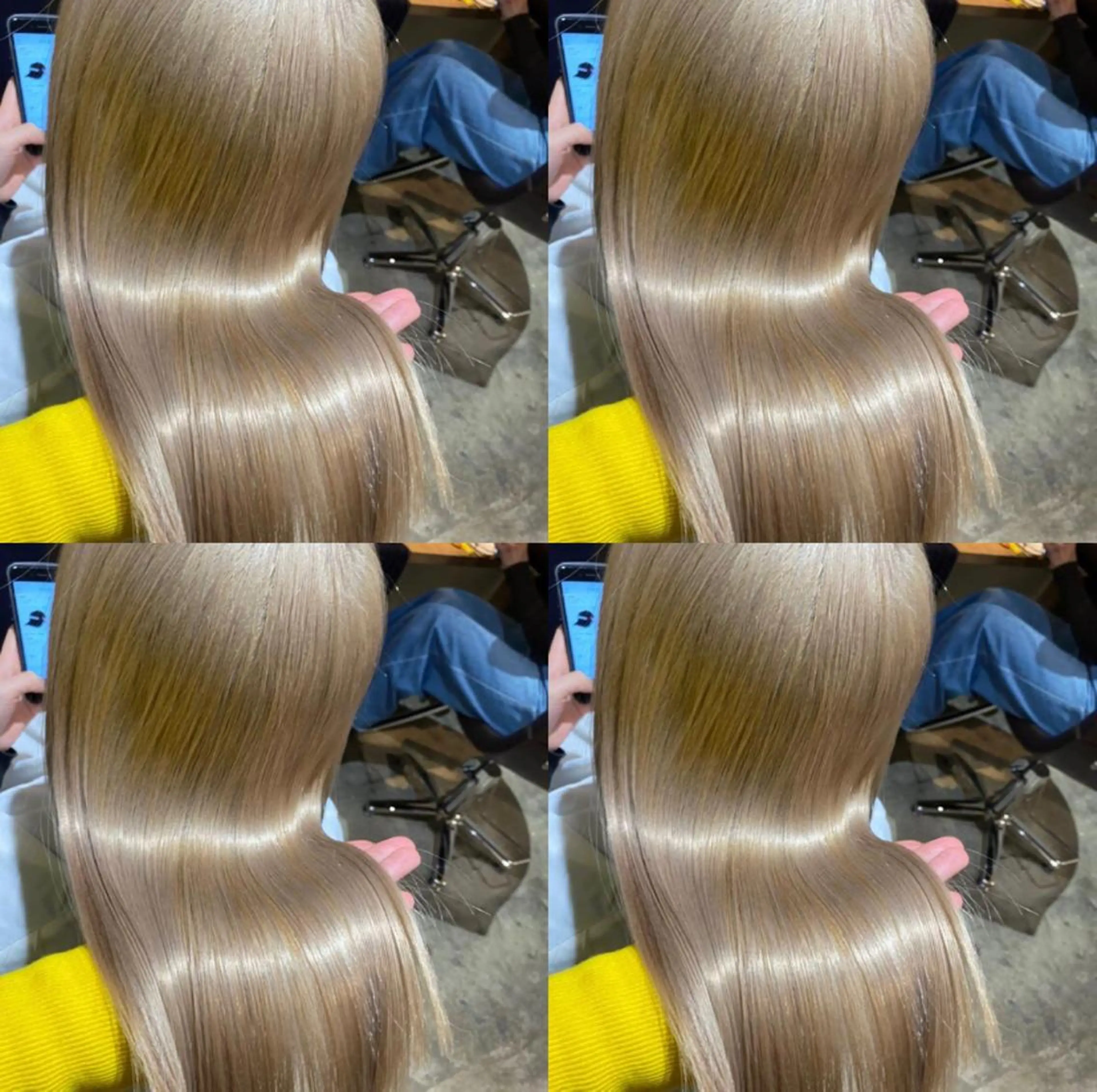 セミロング カラー トリートメント レイヤー×髪質改善 マネージャー安藤光司のヘアスタイル