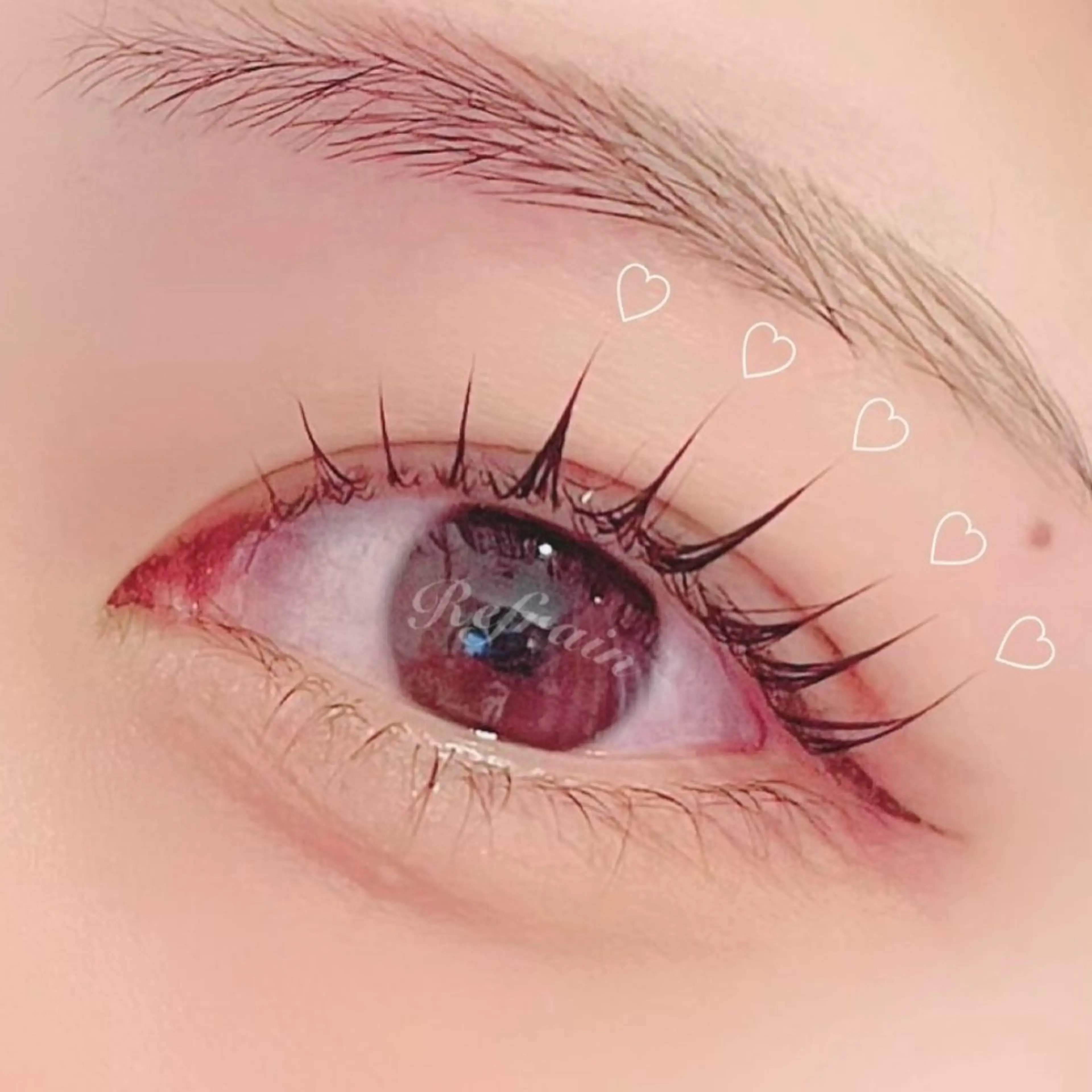 マツエク・マツパ Refrain  ルフラン所属・Refrain ルフランのマツエク・マツパデザイン