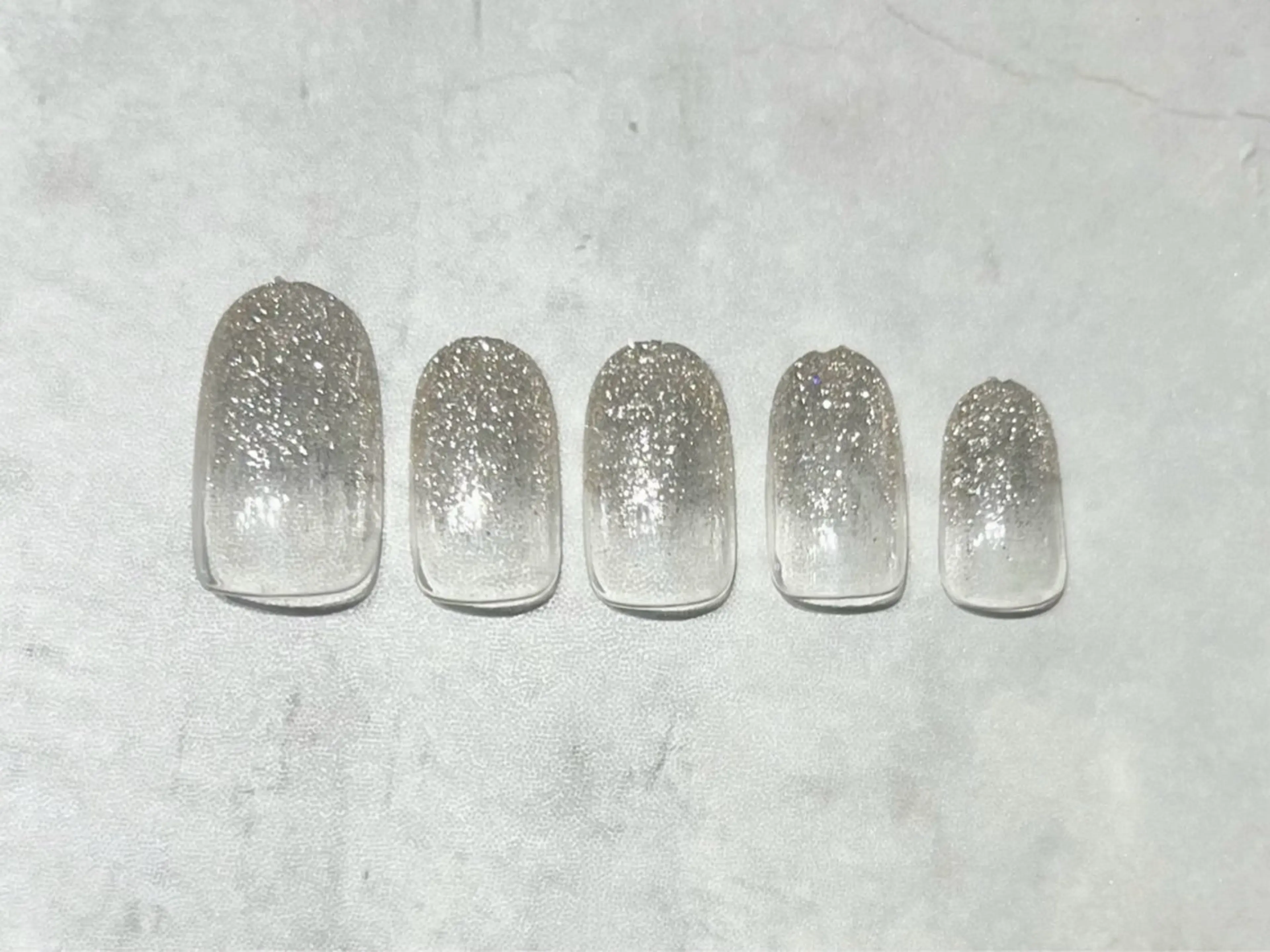 【HAND】ラメグラデーション(オフなし)の写真