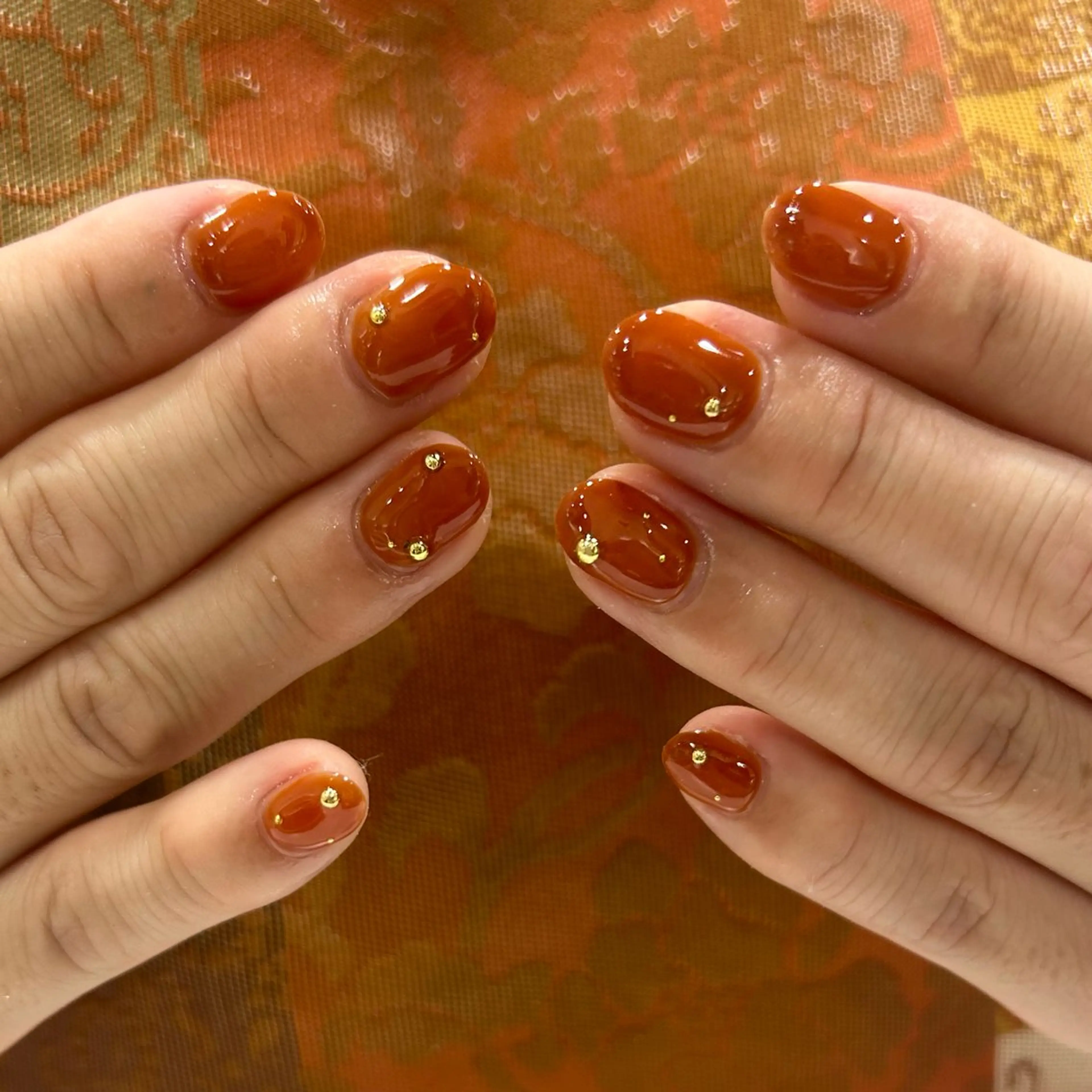 ネイル ワンカラーネイル Allure 小山店 結咲(ゆいさ)のネイルデザイン