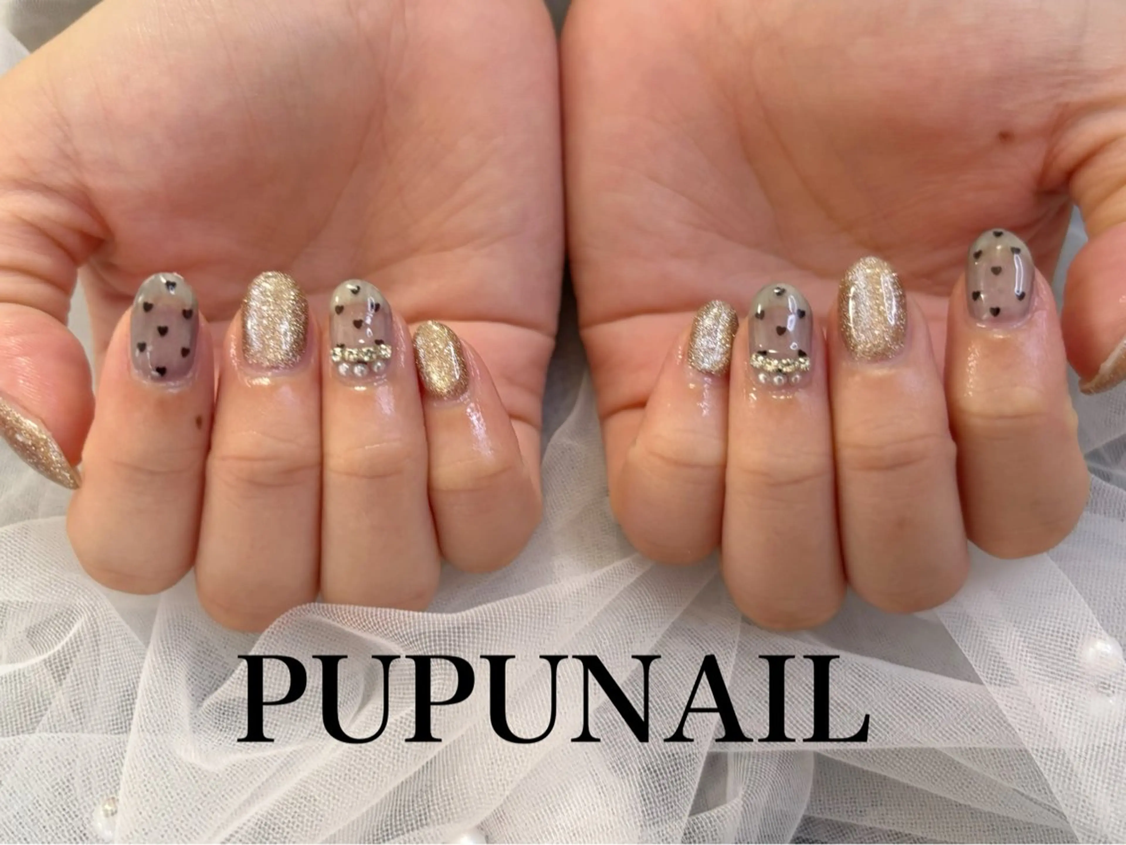 ミディアム ハンドネイル kido chieのネイルデザイン