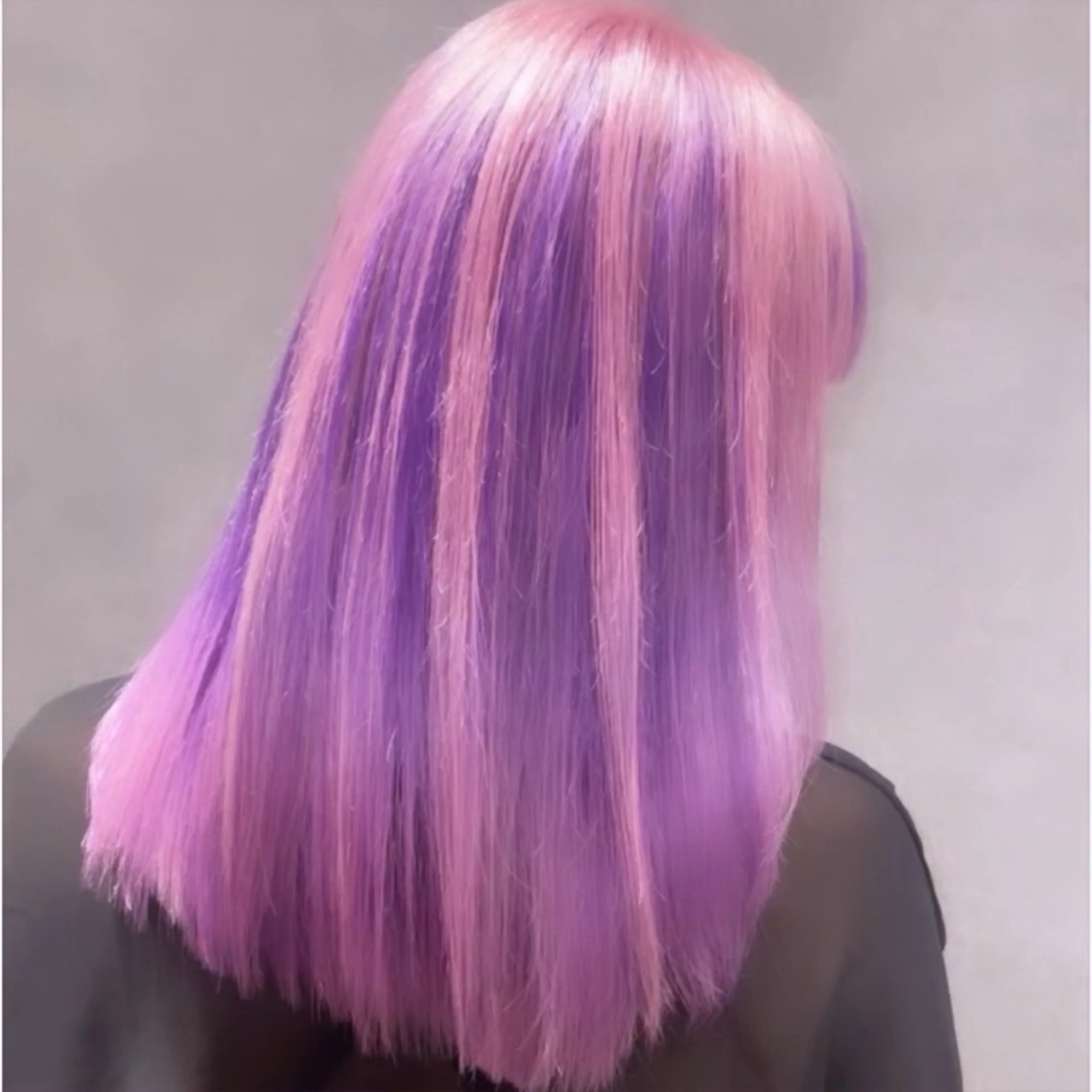 ロング カラー ピンクカラー ピンクパープル パープルカラー 【川崎の髪遊師🎨】 SAKURAのヘアスタイル