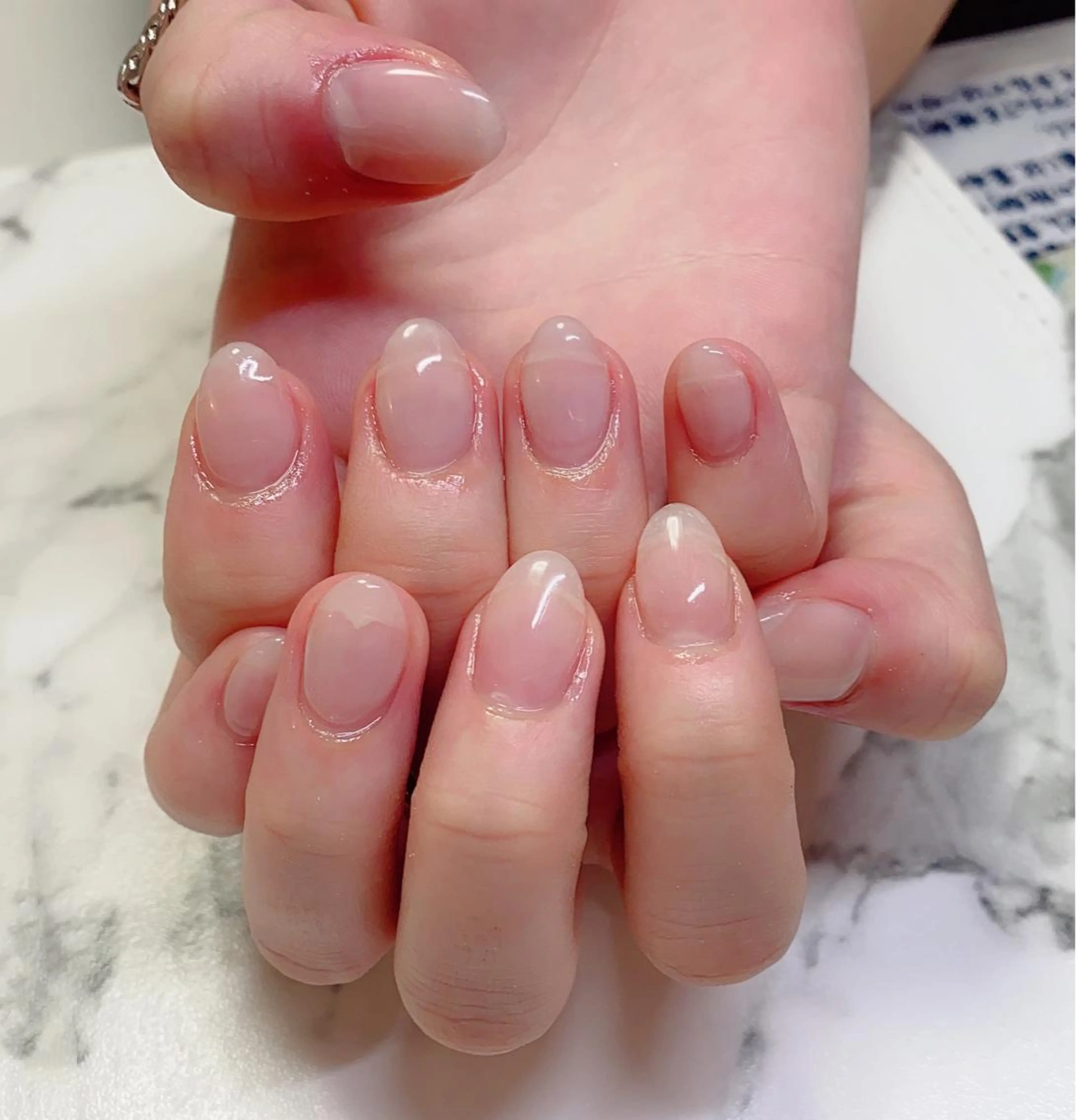 ロング カラー ネイル Q Free nailsのネイルデザイン
