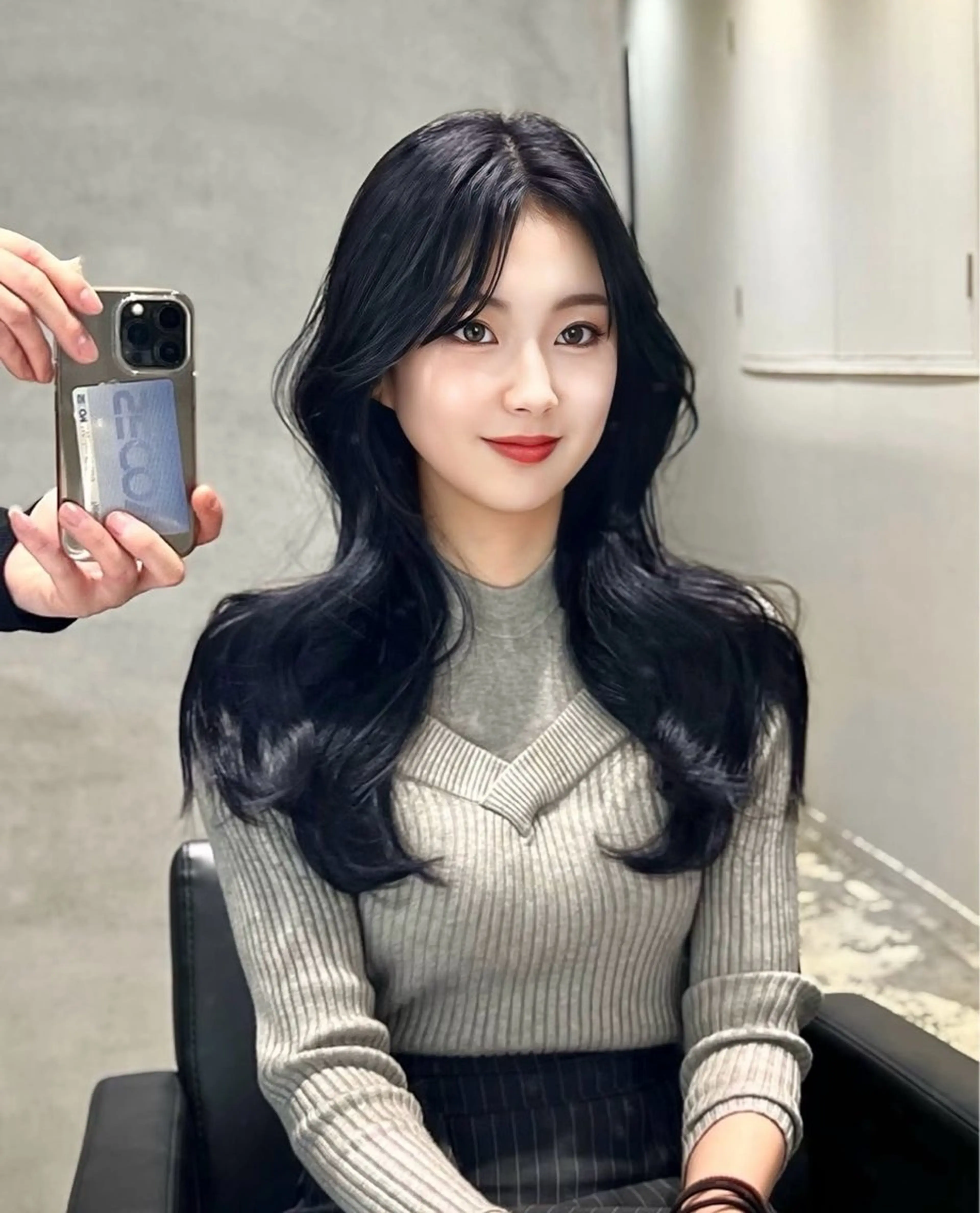 ロング nit by AHNKISM所属・韓国ヘア💎レイヤー カットYUYAのヘアスタイル