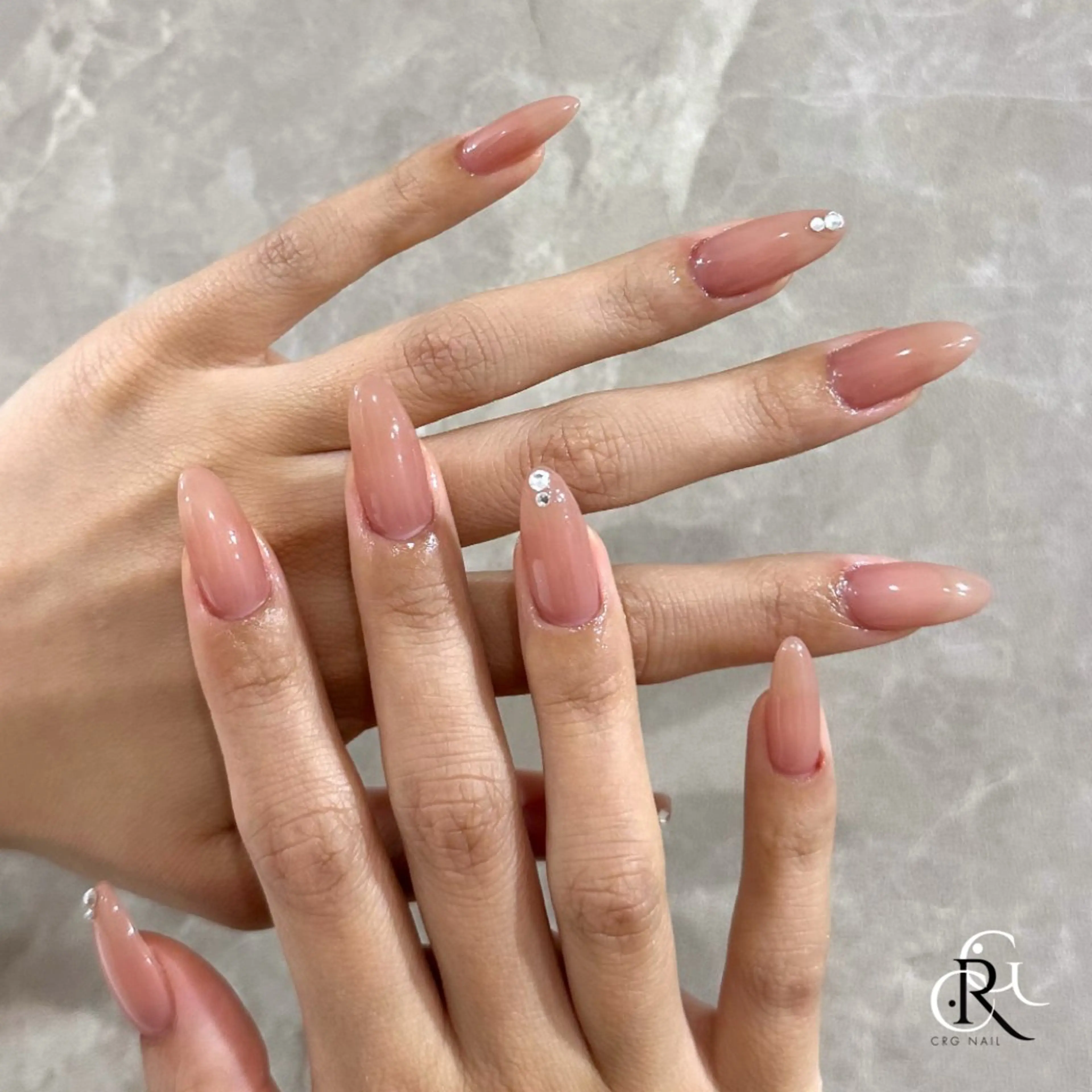 ネイル ハンドネイル 美フォルム✨ CRG　RURIのネイルデザイン