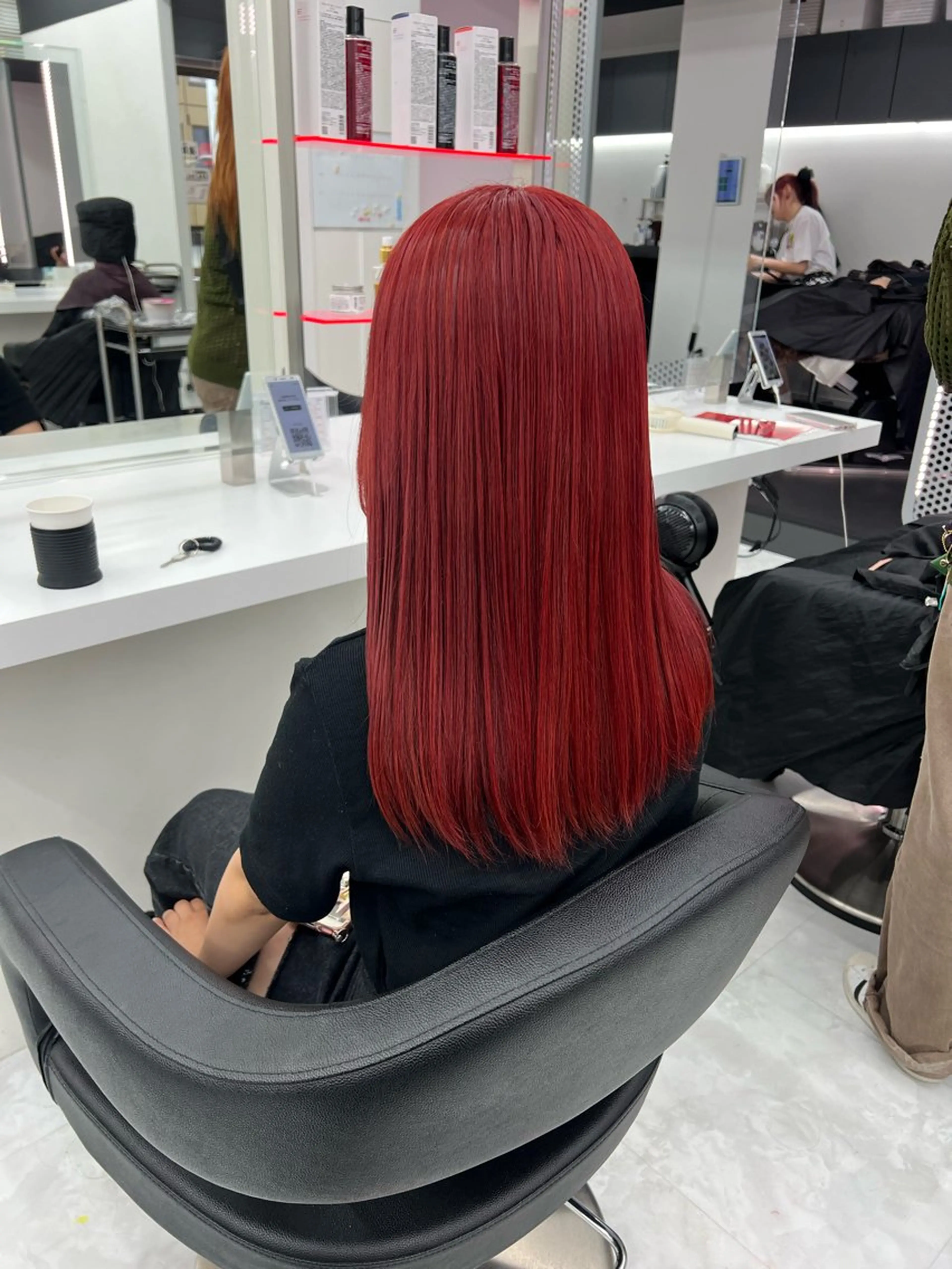 セミロング カラー ダブルカラー特化💖 韓国ヘア💖りくのヘアスタイル