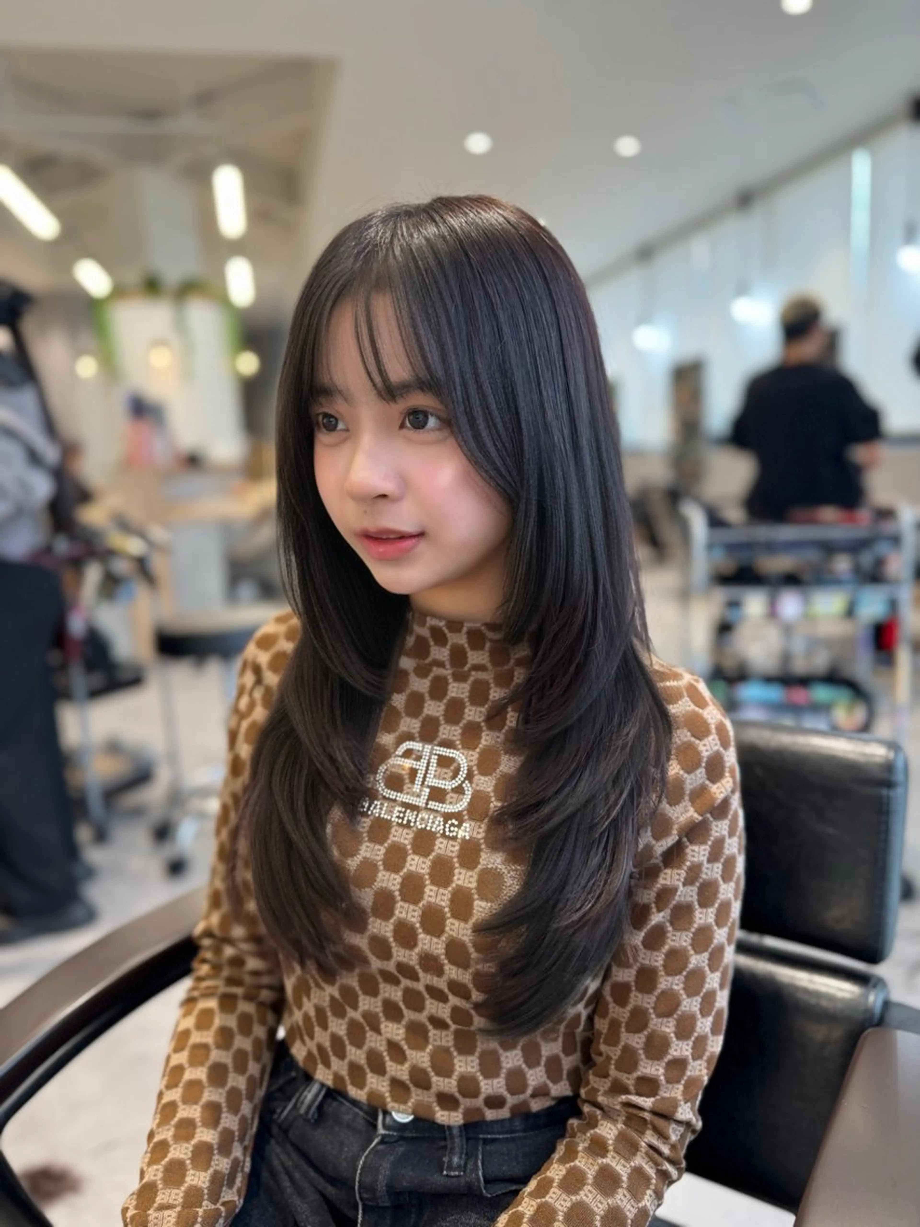 ロング ハイレイヤー レイヤーカット ロング RAF TOKYO 浜松所属・レイヤー/髪質改善/ 飯尾百花のヘアスタイル