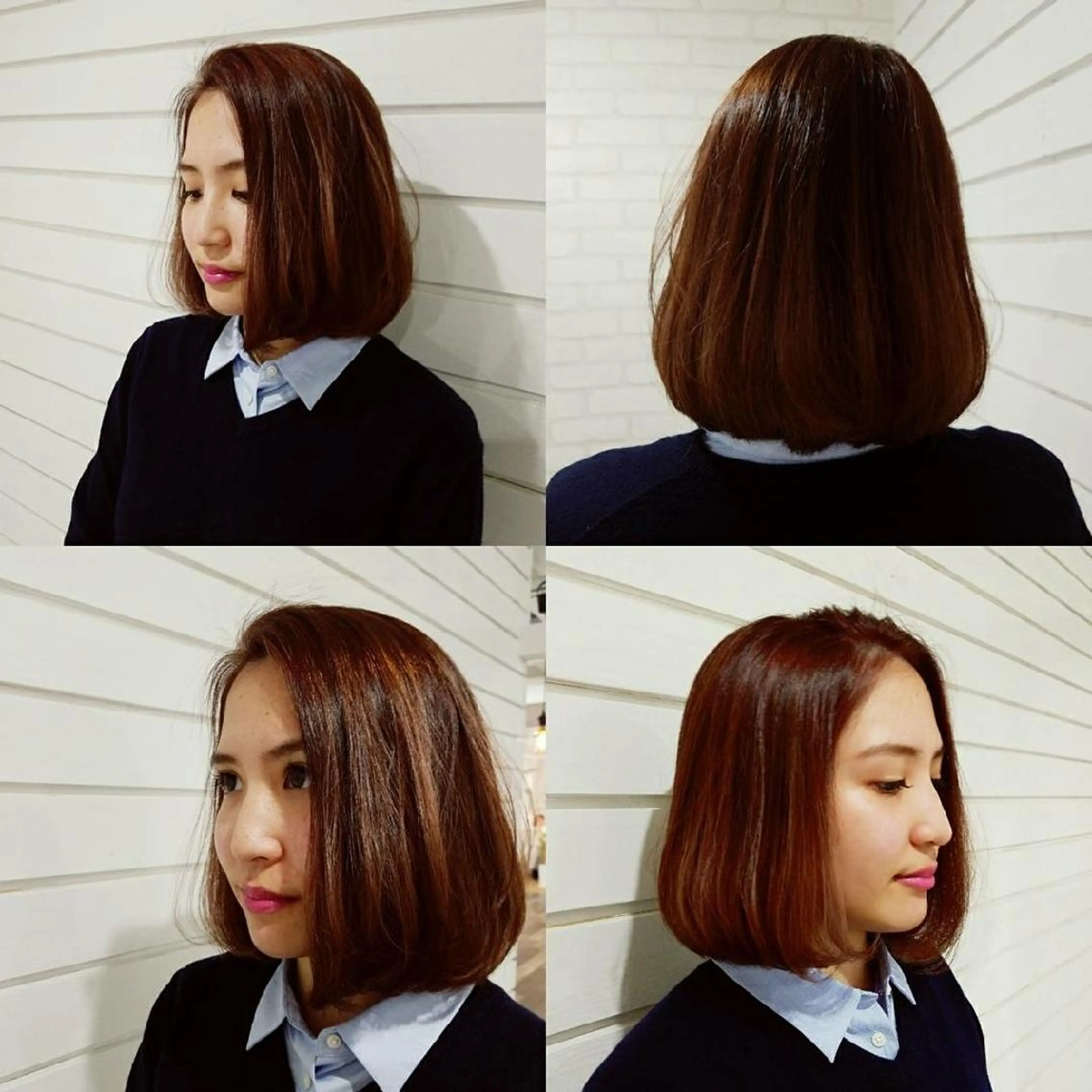 雨の日もこれでクセが気にならない！！カット＋縮毛矯正+トリートメント✂️の写真