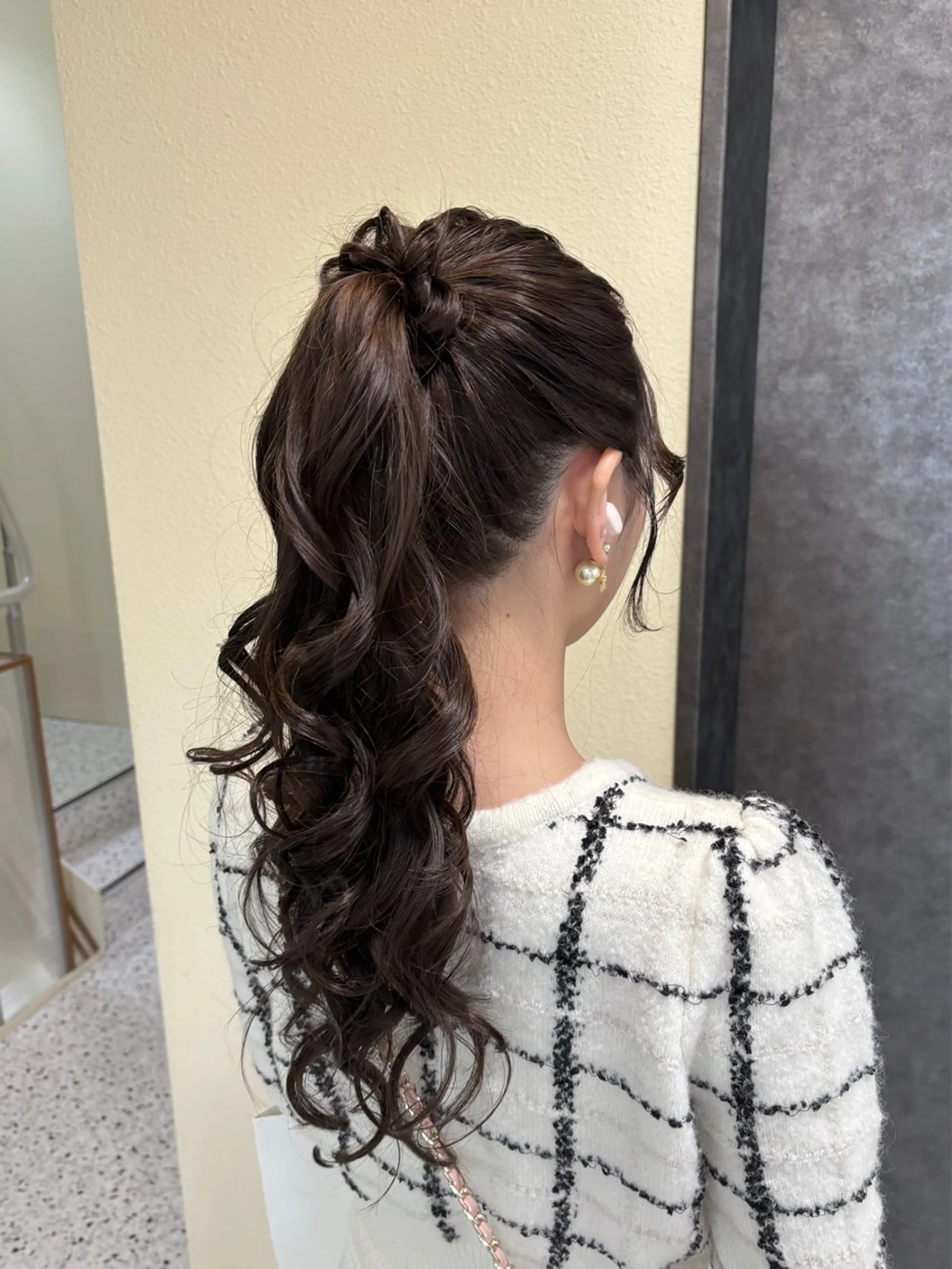 ヘアアレンジ ヘアセット Mila hinaのヘアスタイル