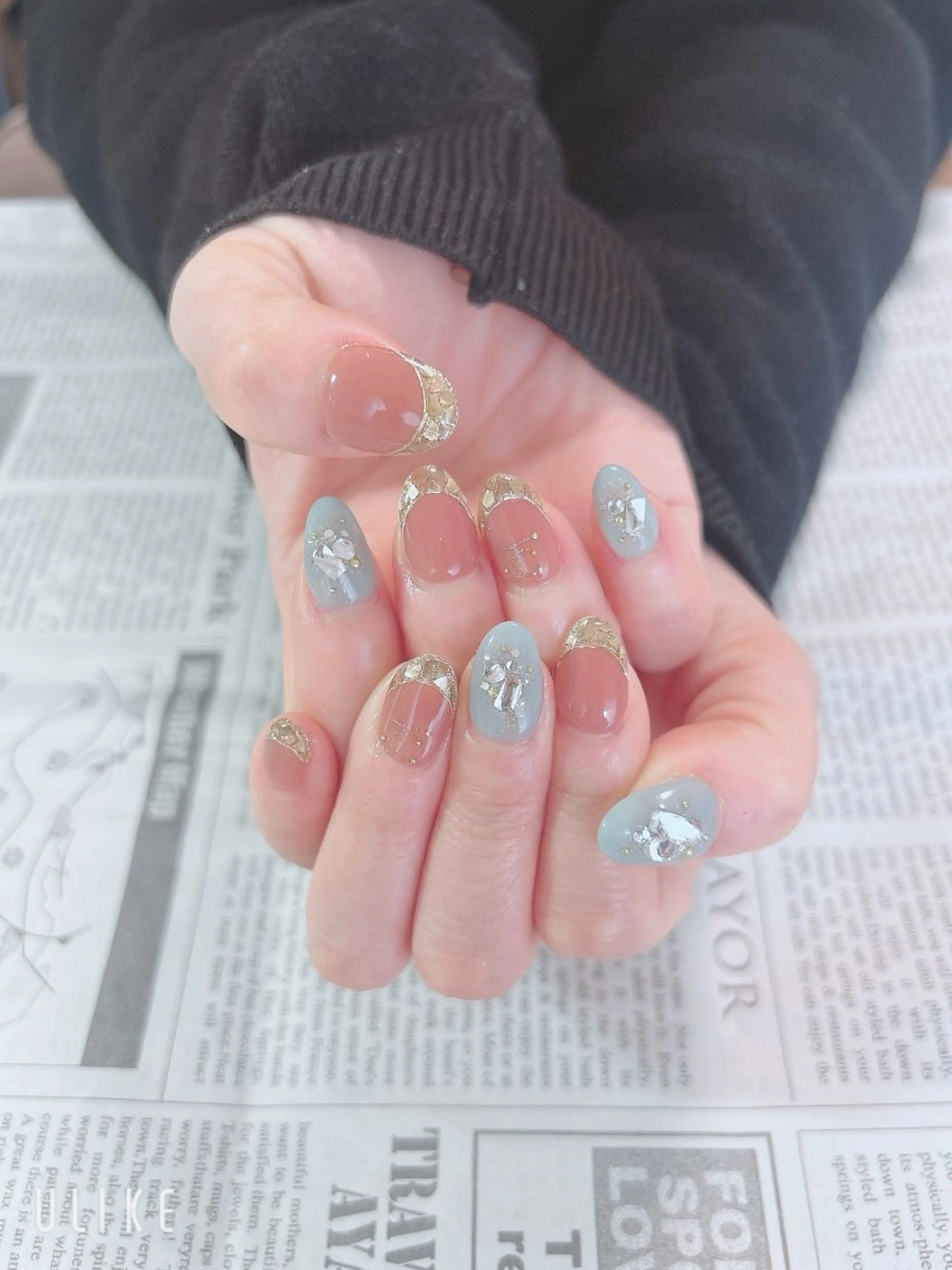 ネイル ハンドネイル ハンドケア 森山 舞のネイルデザイン