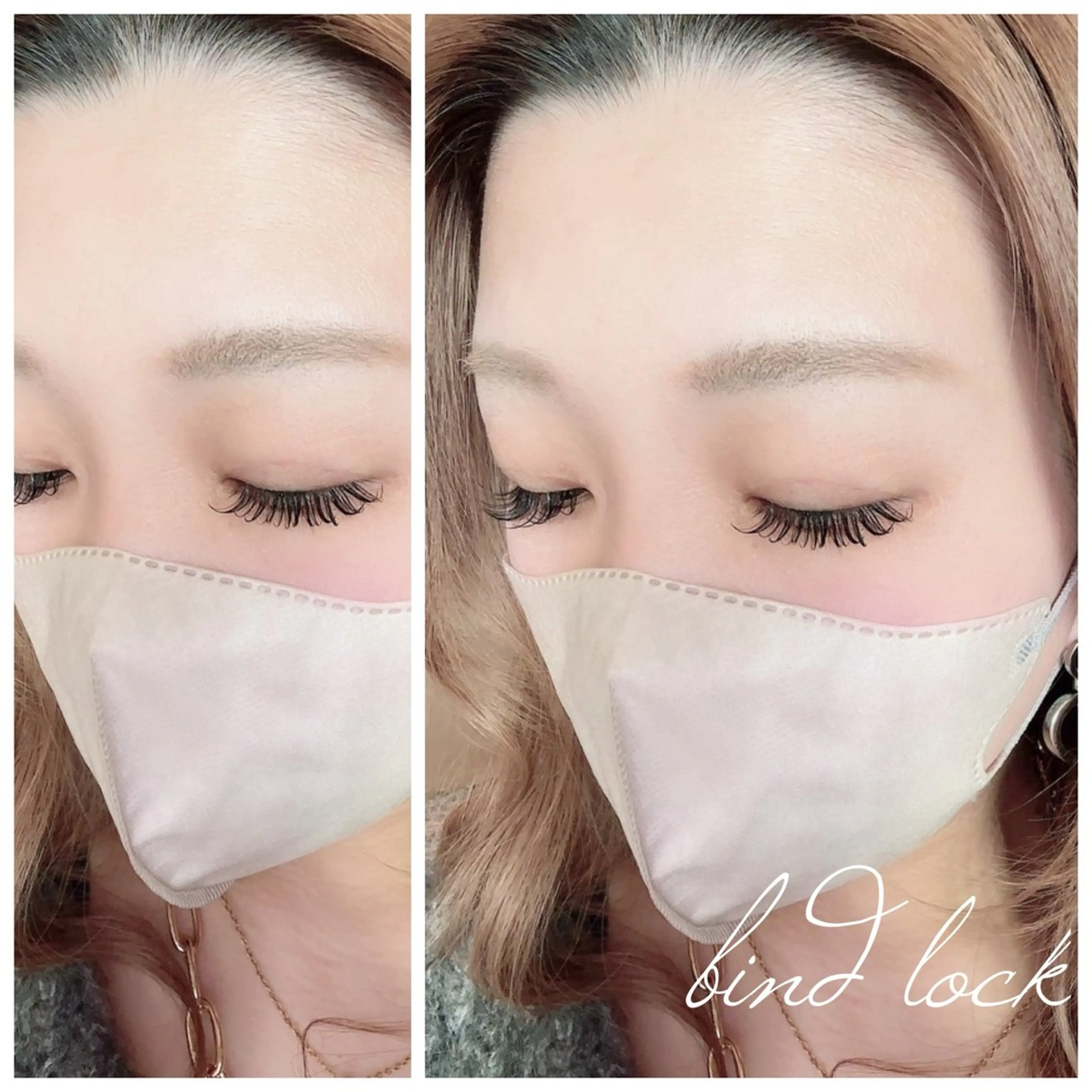 マツエク・マツパ バインドロック 石黒 奈々恵のマツエク・マツパデザイン