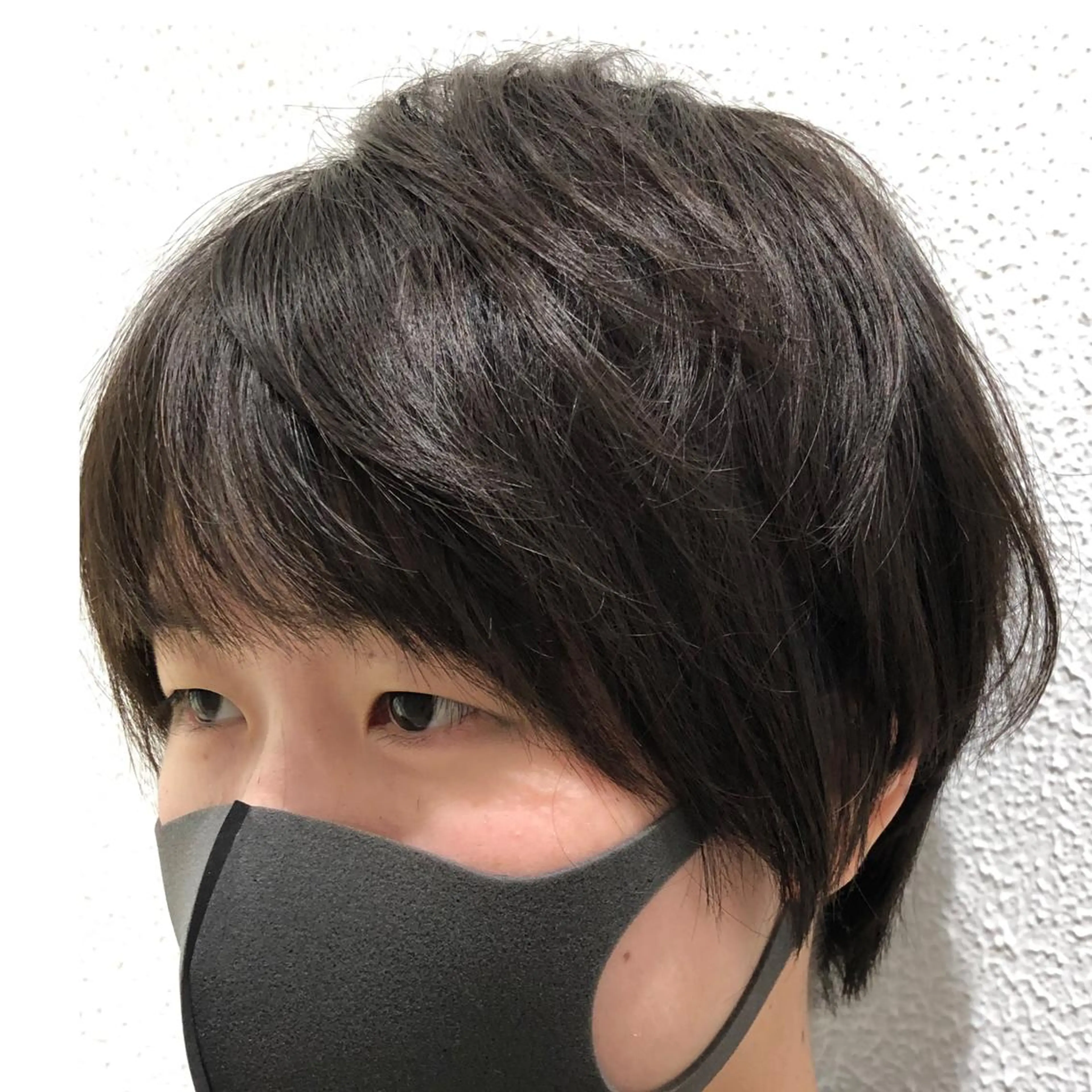 ショート カジサ ケイコのヘアスタイル