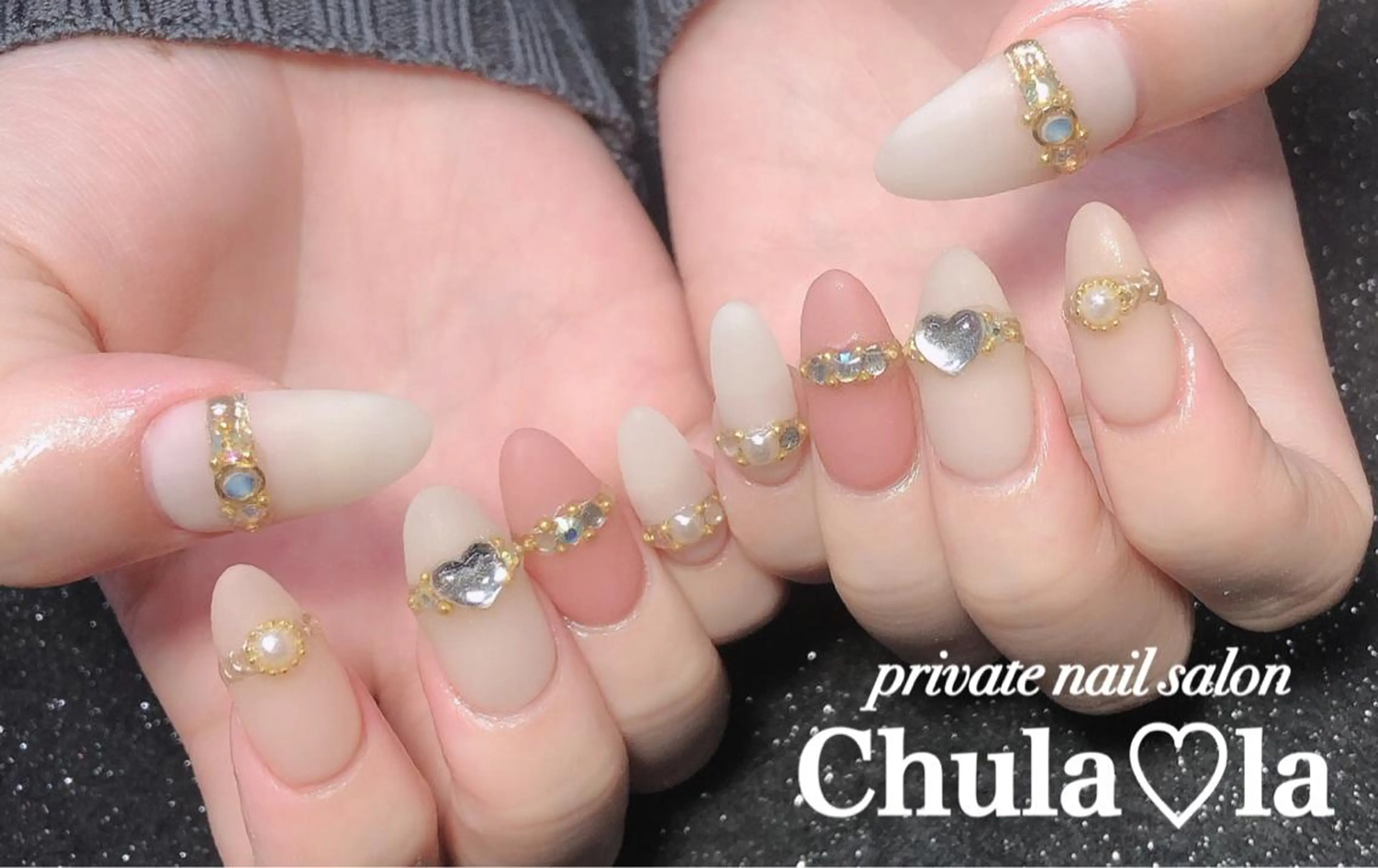 ネイル 持ち込み ハンドネイル Chula♡la 豊見城市高安のネイルデザイン