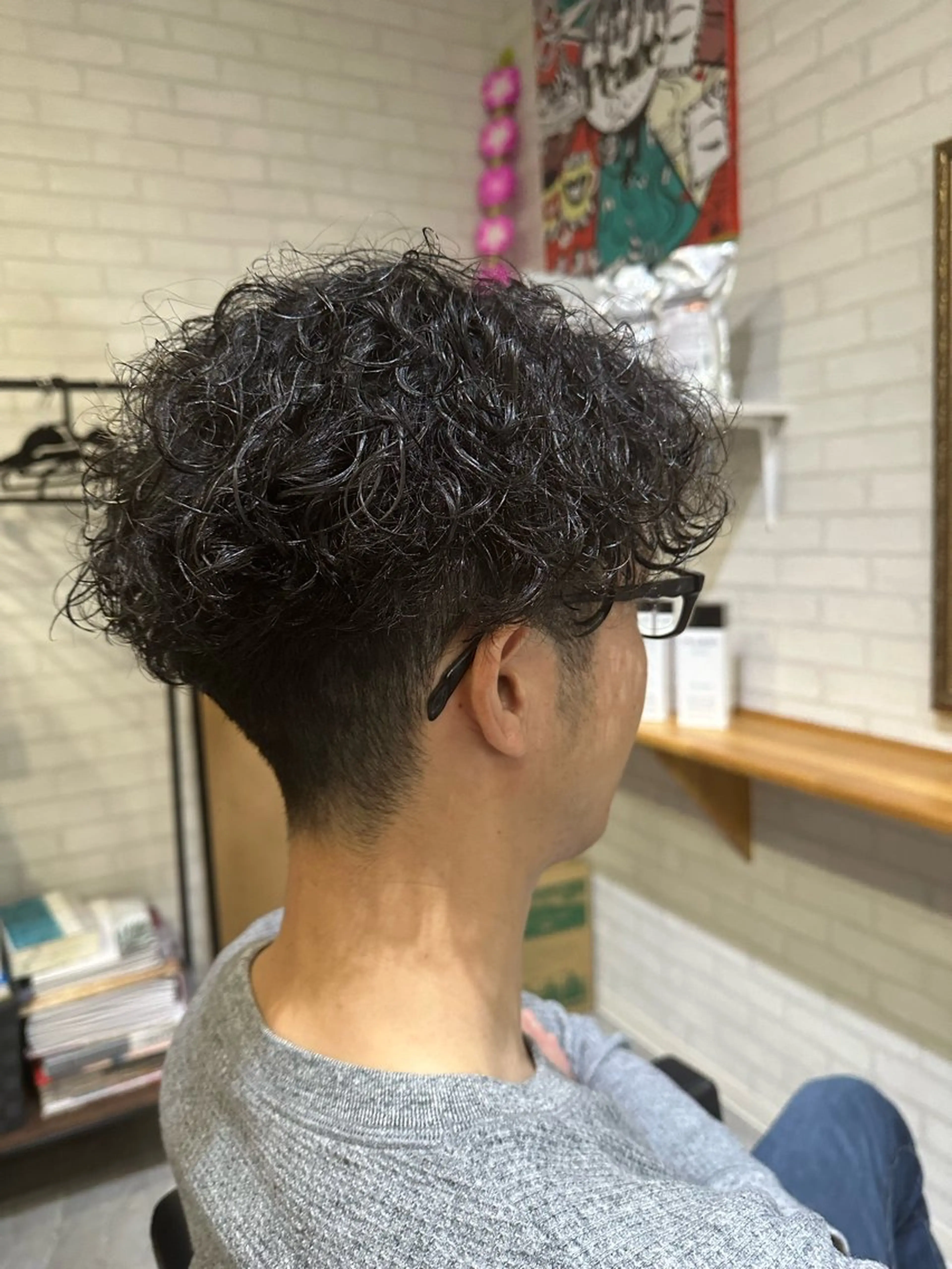 パーマ メンズ パーマ トリートメント hair studio Peace所属・浅野 真惟のマツエク・マツパデザイン