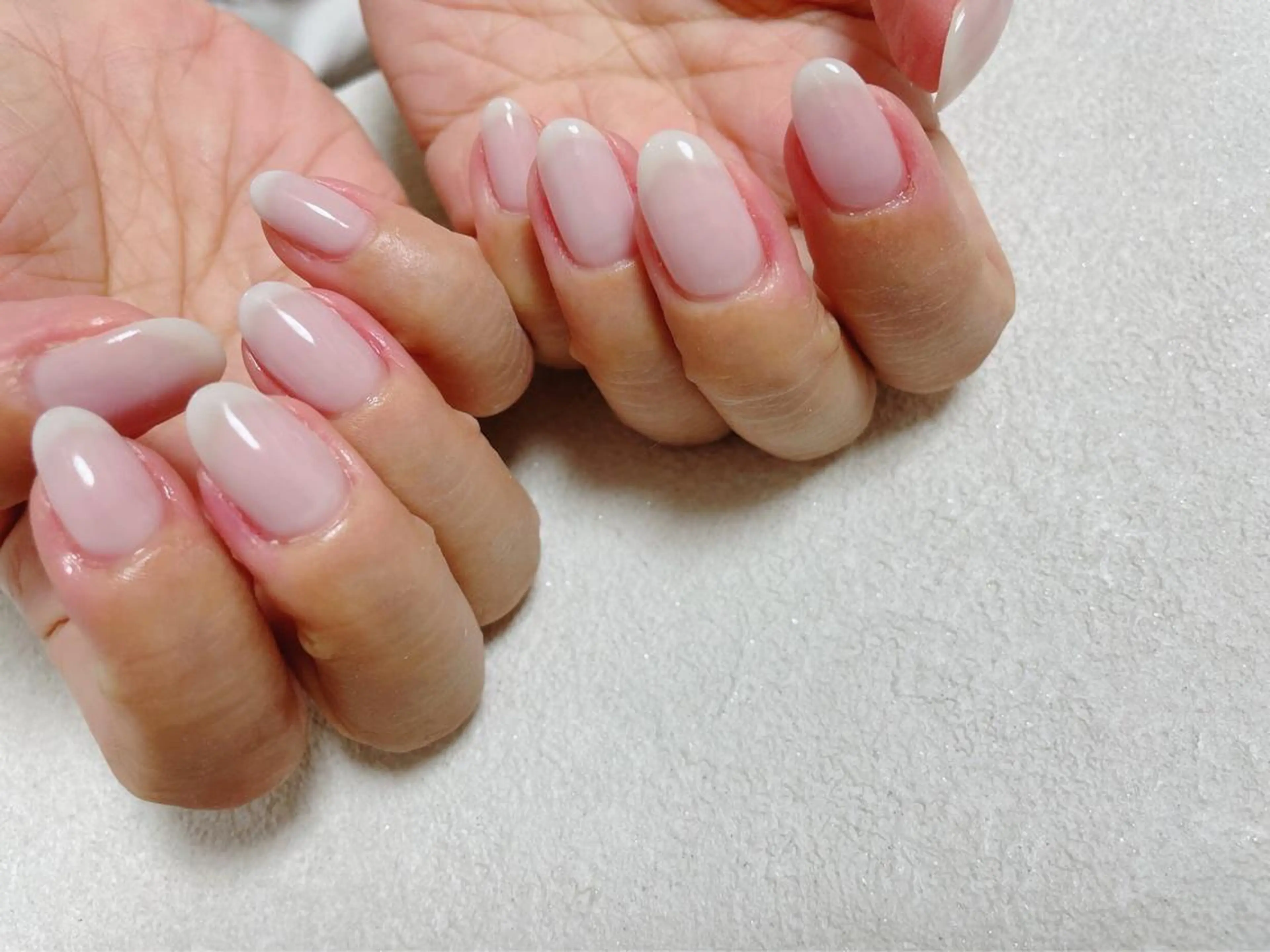 ネイル オーロラネイル フラワーネイル フットネイル フレンチネイル ジェルネイル ハンドネイル Mogu nail 二子玉川のネイルデザイン