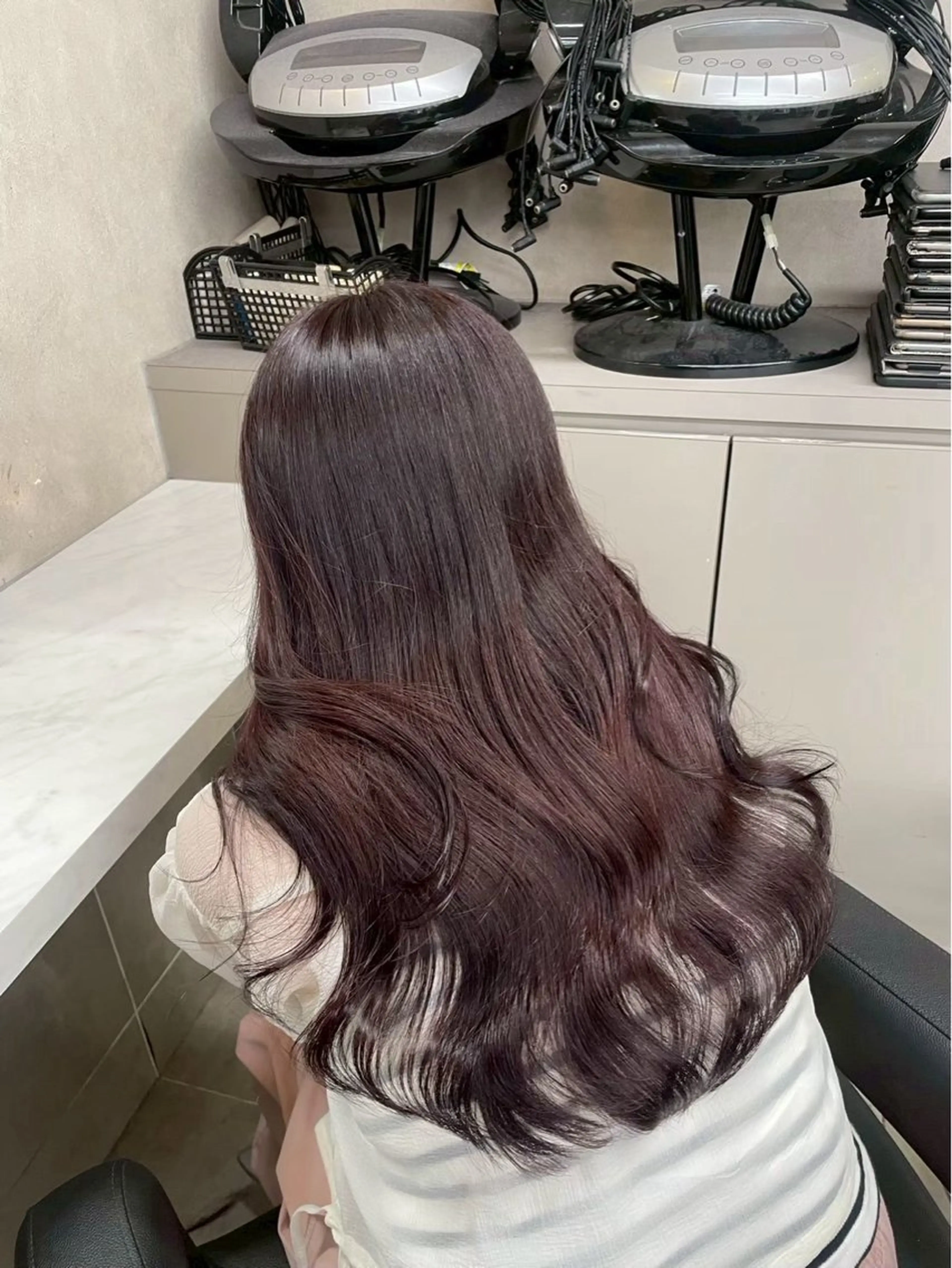 ロング カラー 🤍透明感推しカラー 🤍yui‪💞✨のヘアスタイル