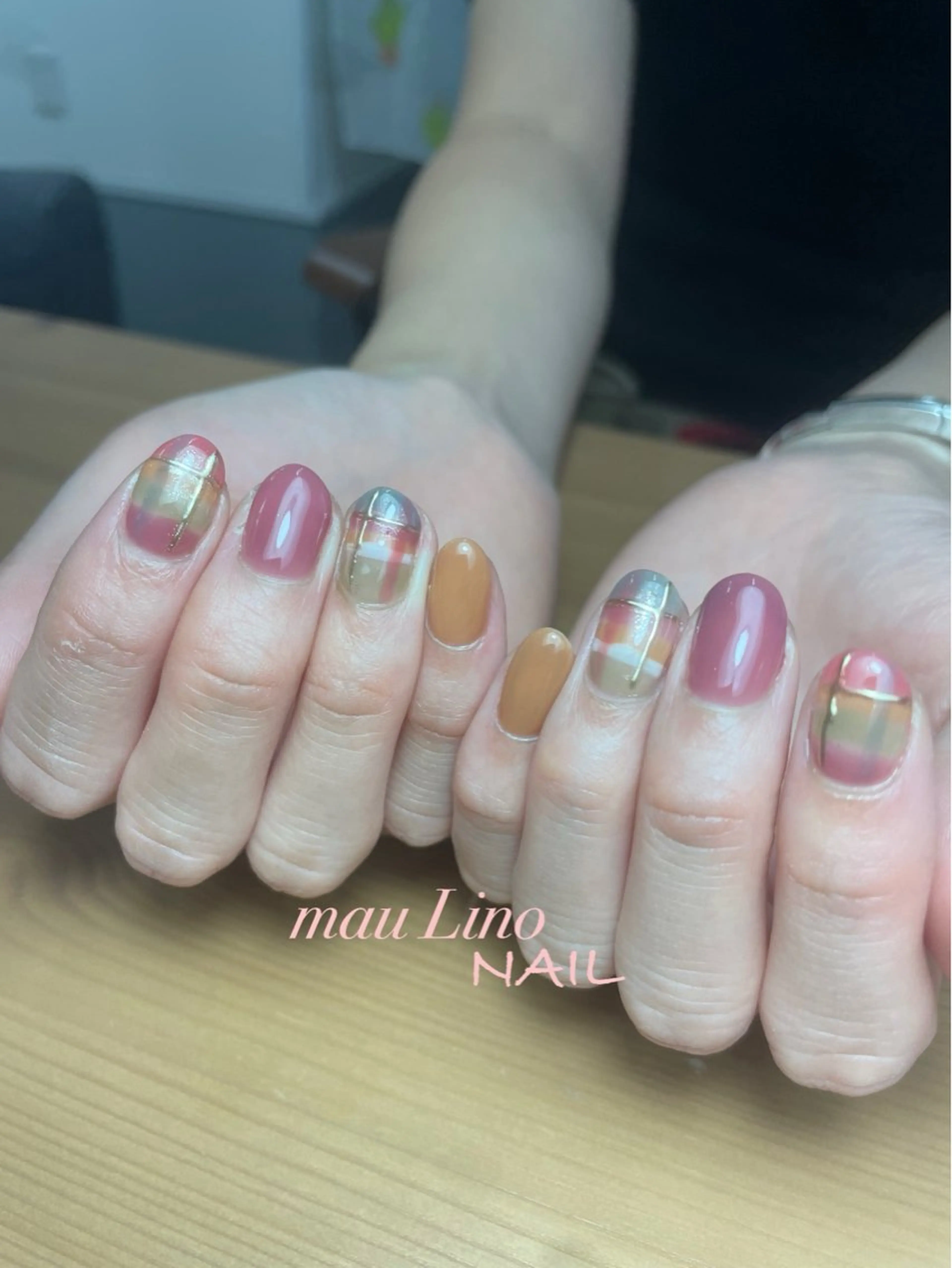ネイル ハンドネイル mau Lino    NAIL所属・GELo nail~#19~のネイルデザイン