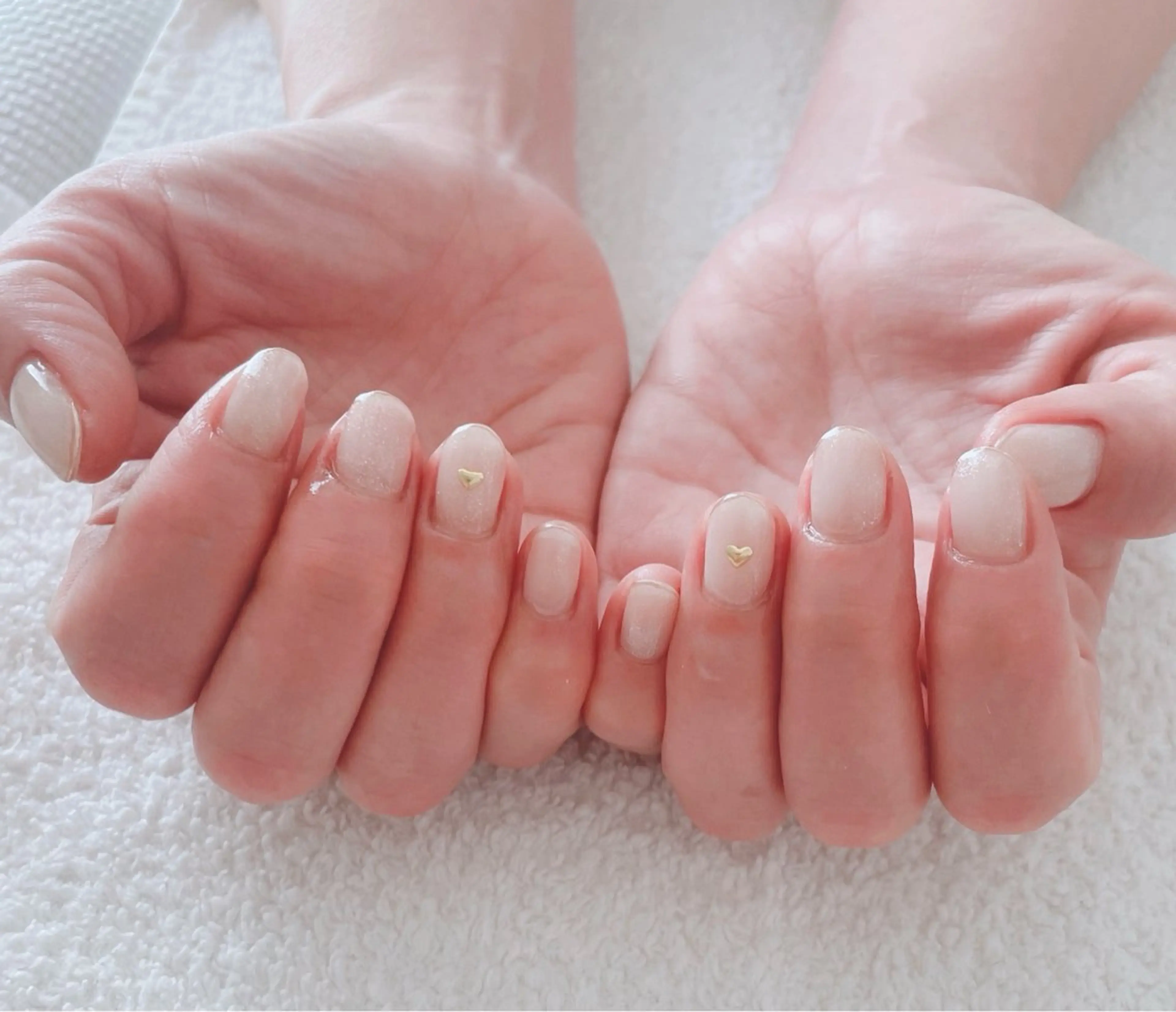 シンプルデザイン💅オフ、ケア込み✨の写真