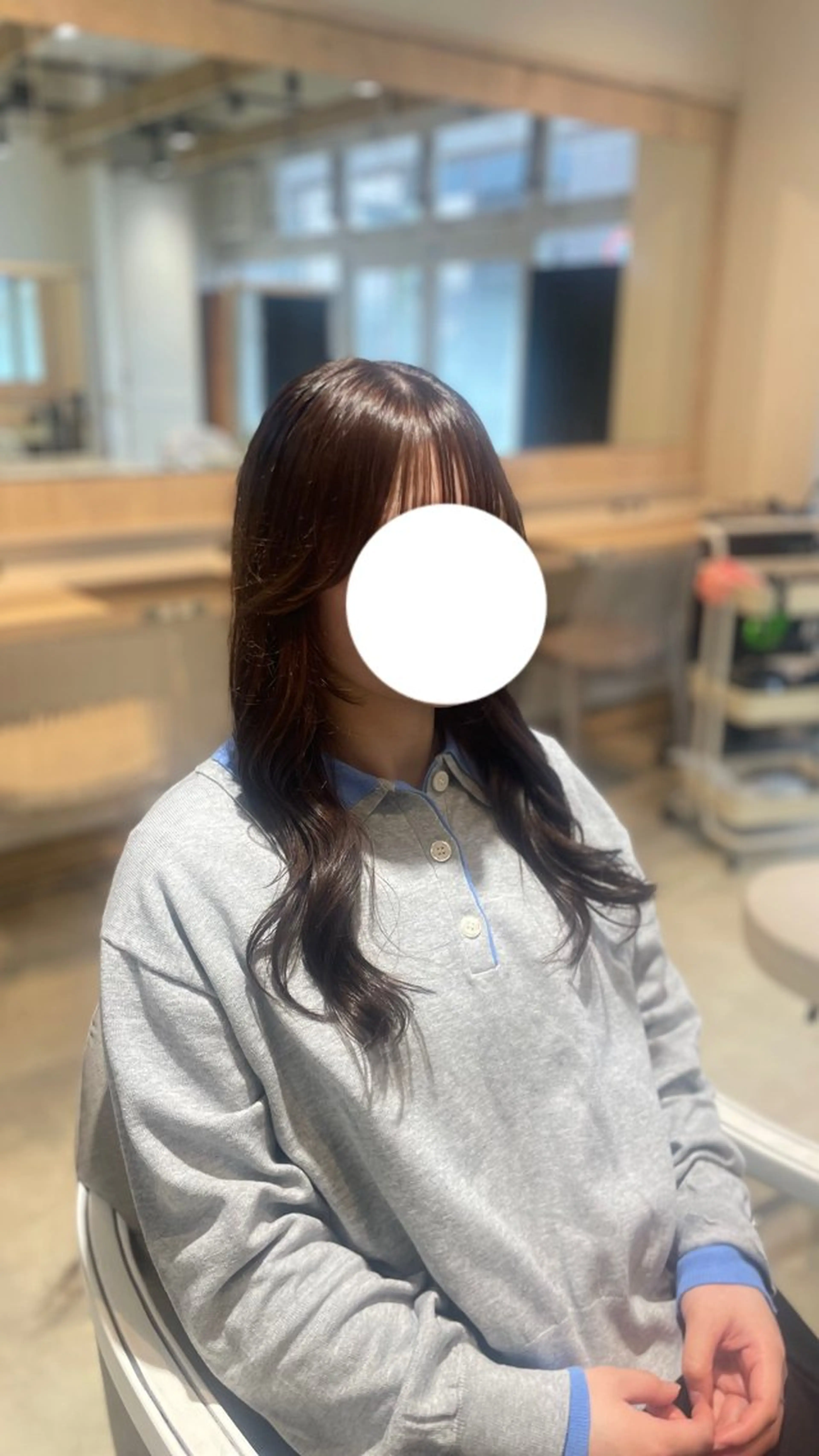 ロング レイヤーカット TRUTH 酒井 陽向のヘアスタイル