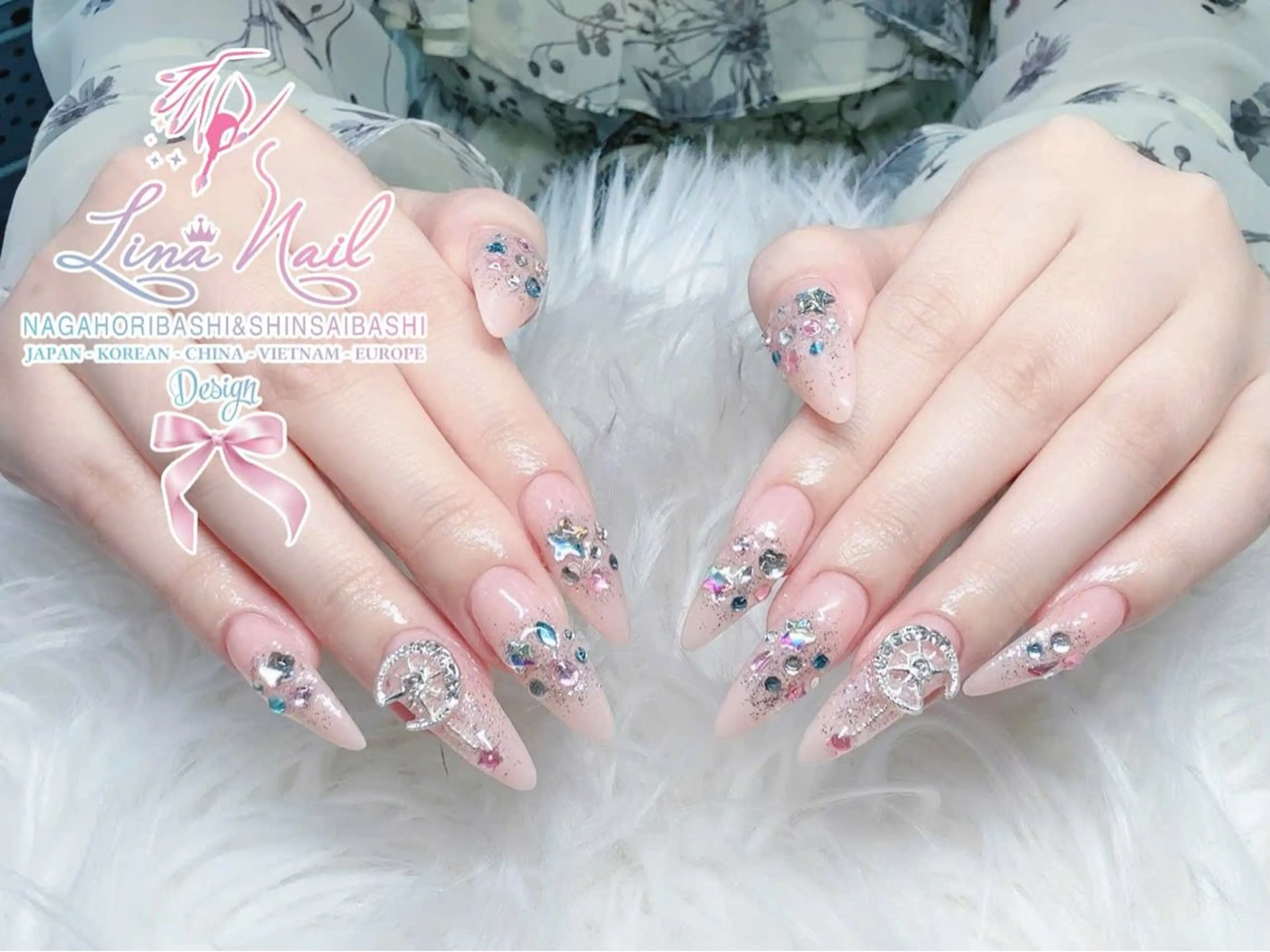 ネイル フットネイル ジェルネイル 持ち込み ネイルチップ ハンドネイル リナネイル 長堀橋店／東心斎橋店のネイルデザイン