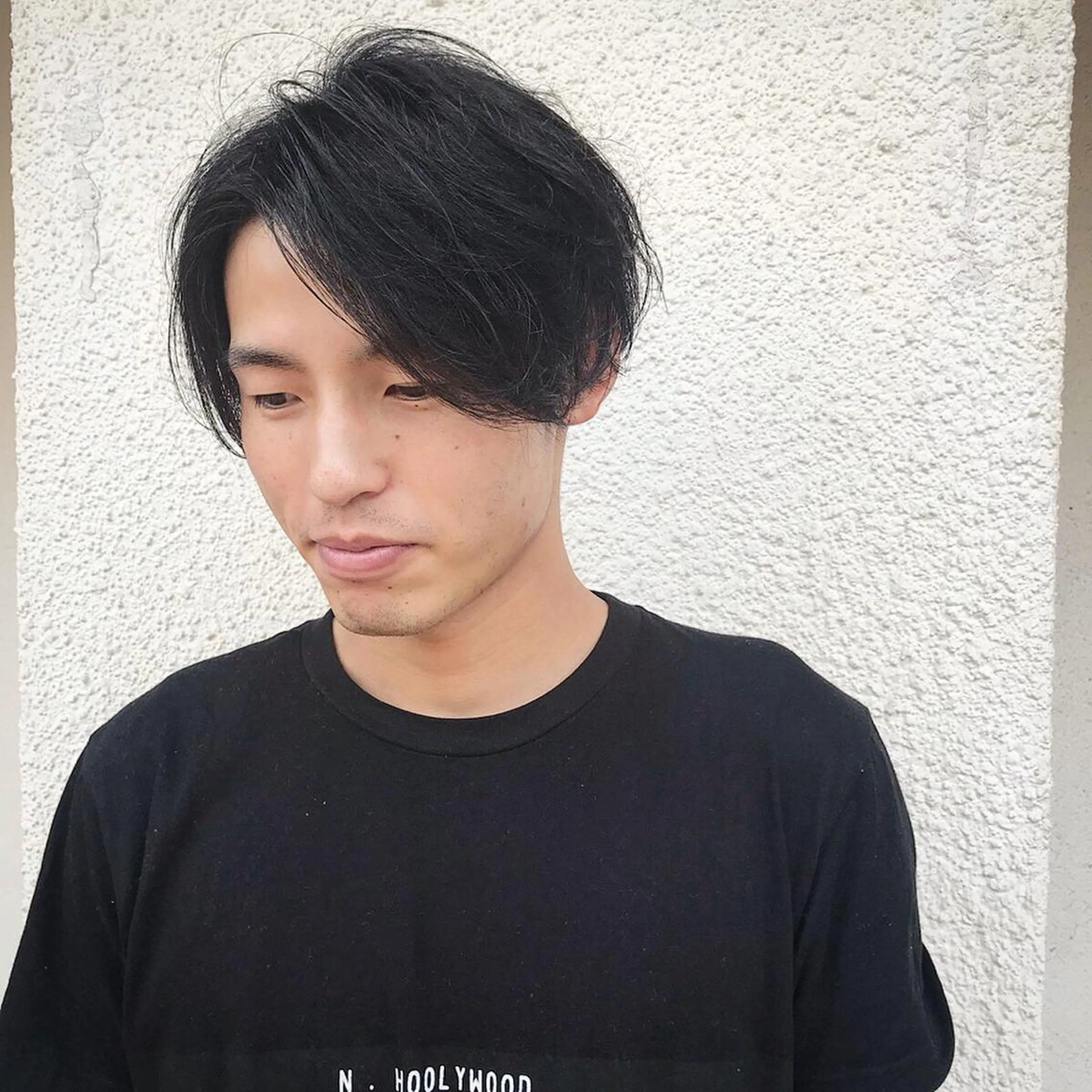 ショート カラー パーマ メンズ JUNTA 梅田茶屋町のヘアスタイル