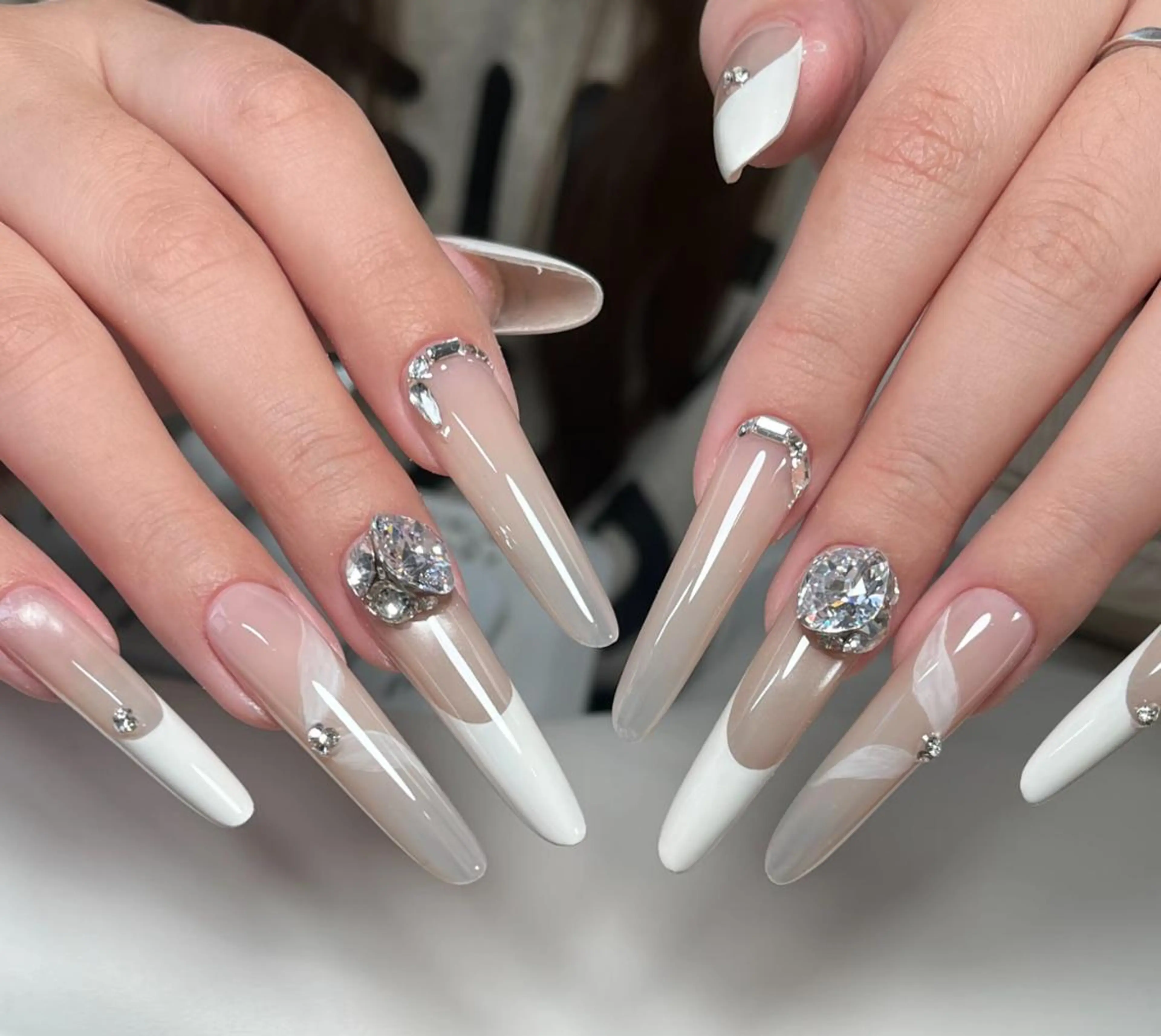 ネイル ハンドネイル By moonネイル 🌷ワンホン/韓国風のネイルデザイン