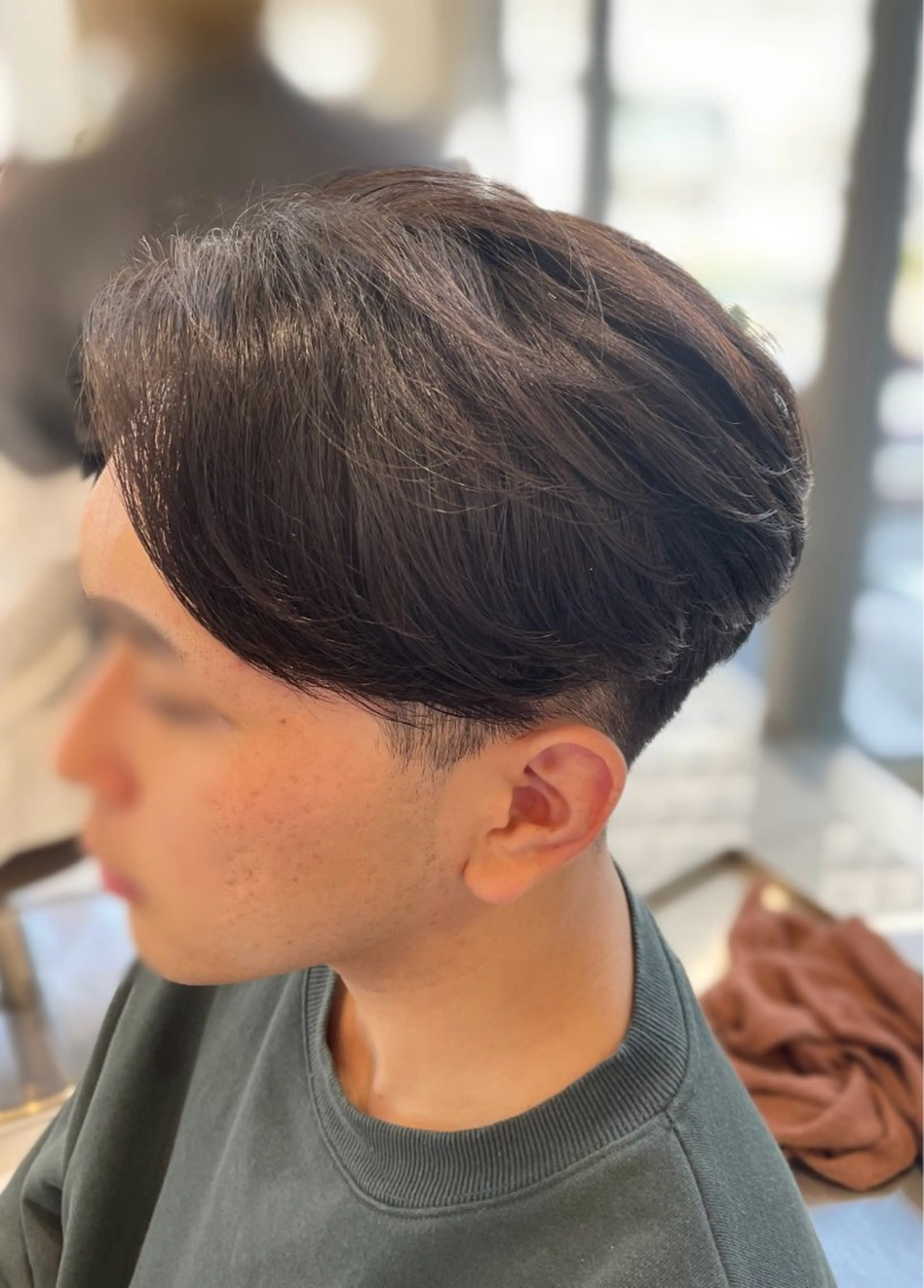 メンズ センターパート 川島爽楽のヘアスタイル