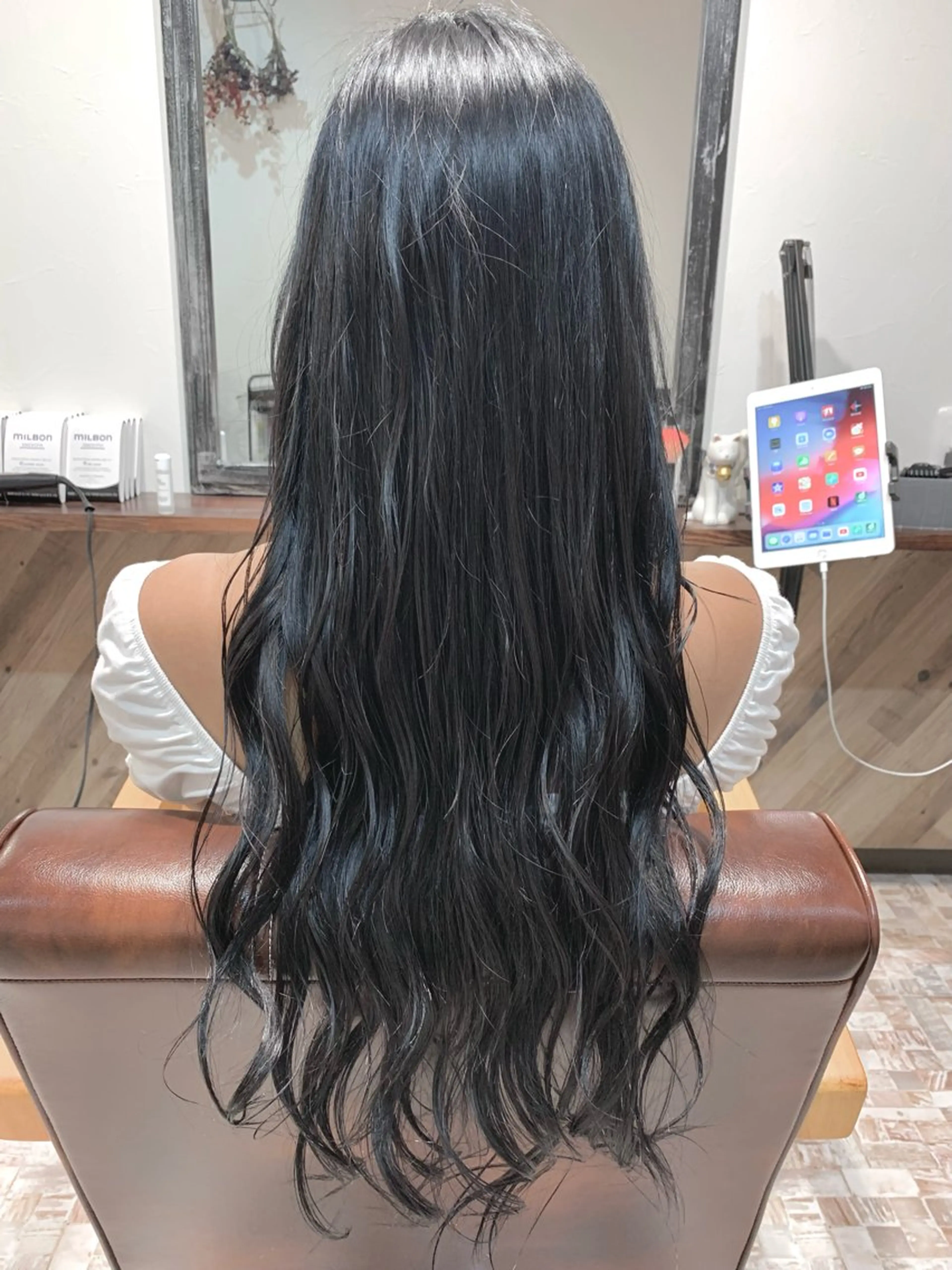ロング カラー 神野 洸都のヘアスタイル