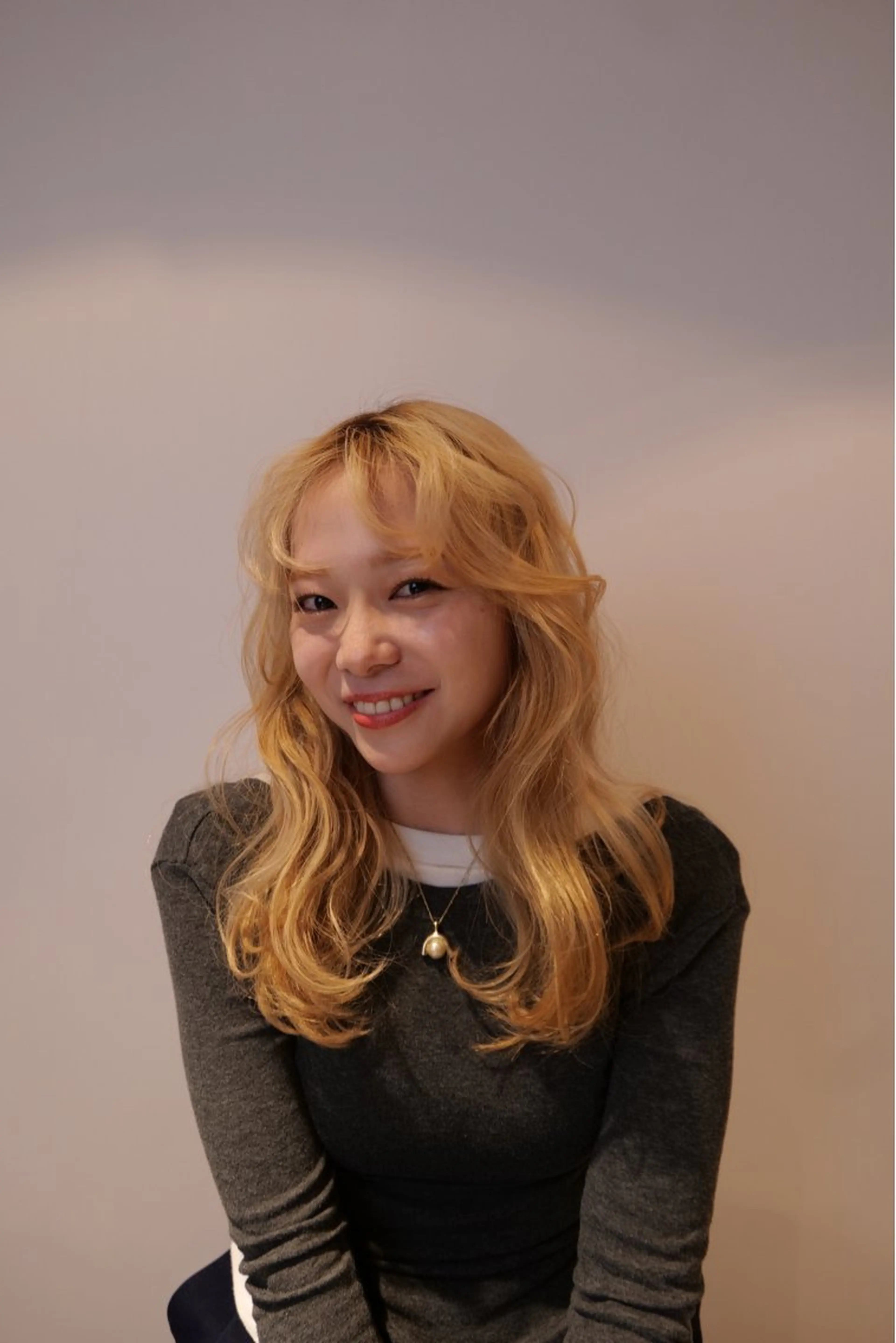 セミロング カラー パーマ特化/藤沢 /湘南/HYOのヘアスタイル