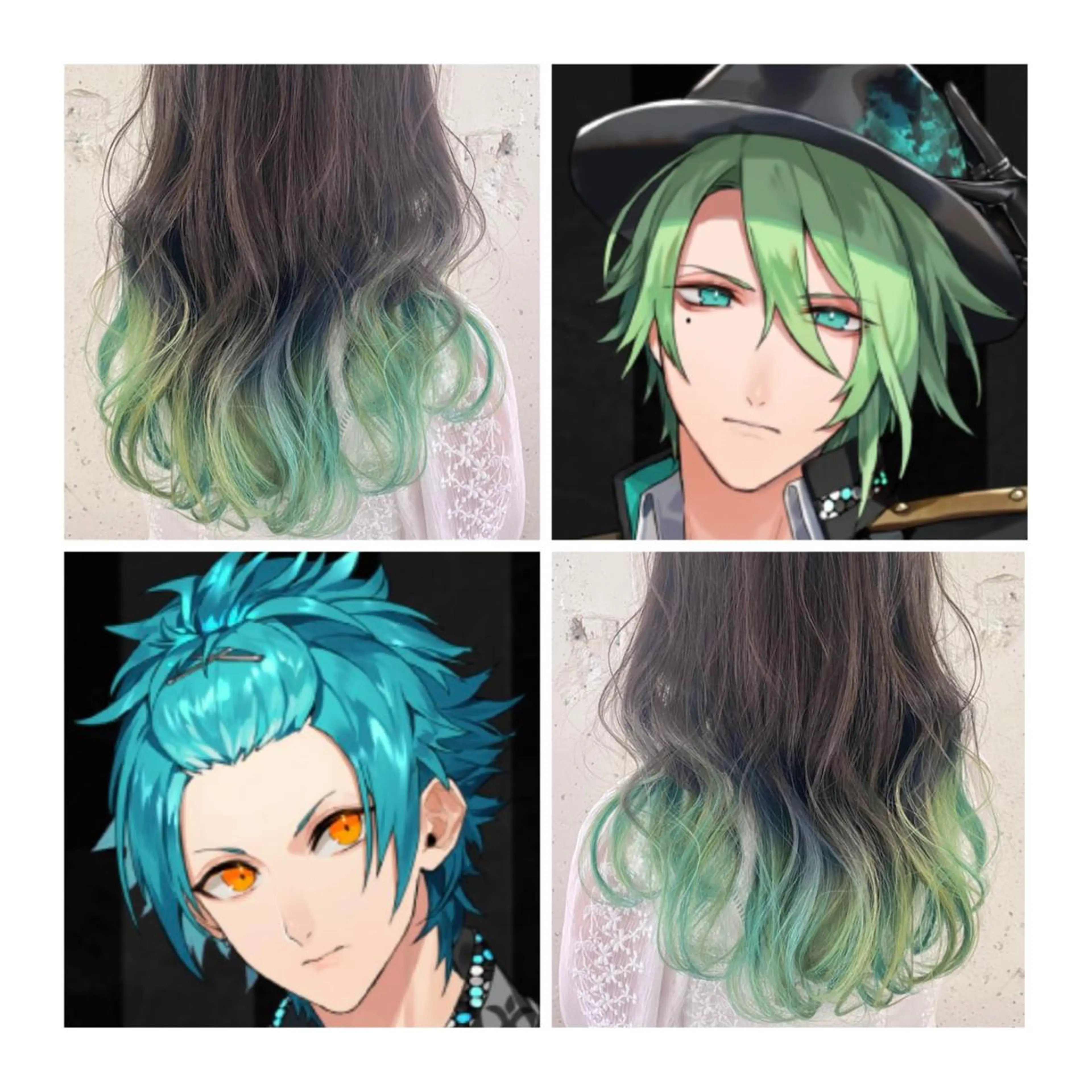 ミディアム カラー GARU-ガル-所属・TSUNO🦖 派手髪/オタク美容師のヘアスタイル