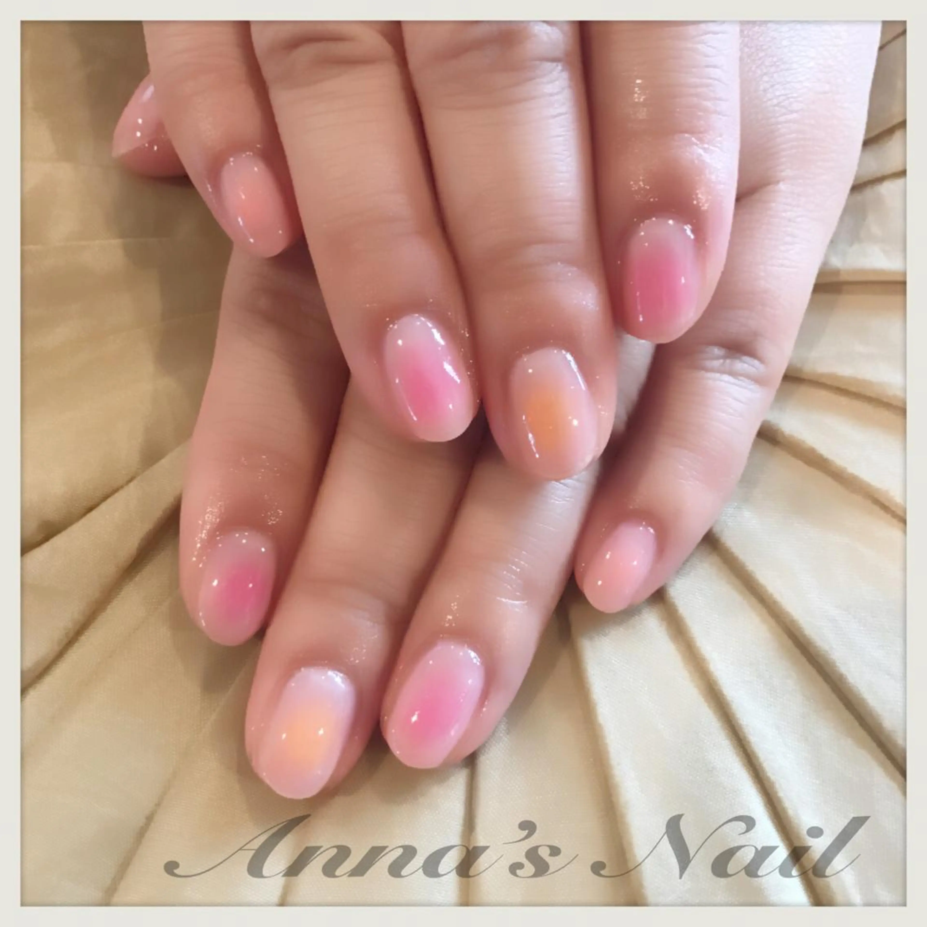 ネイル チークネイル Anna’s Nail所属・清口 杏奈のネイルデザイン