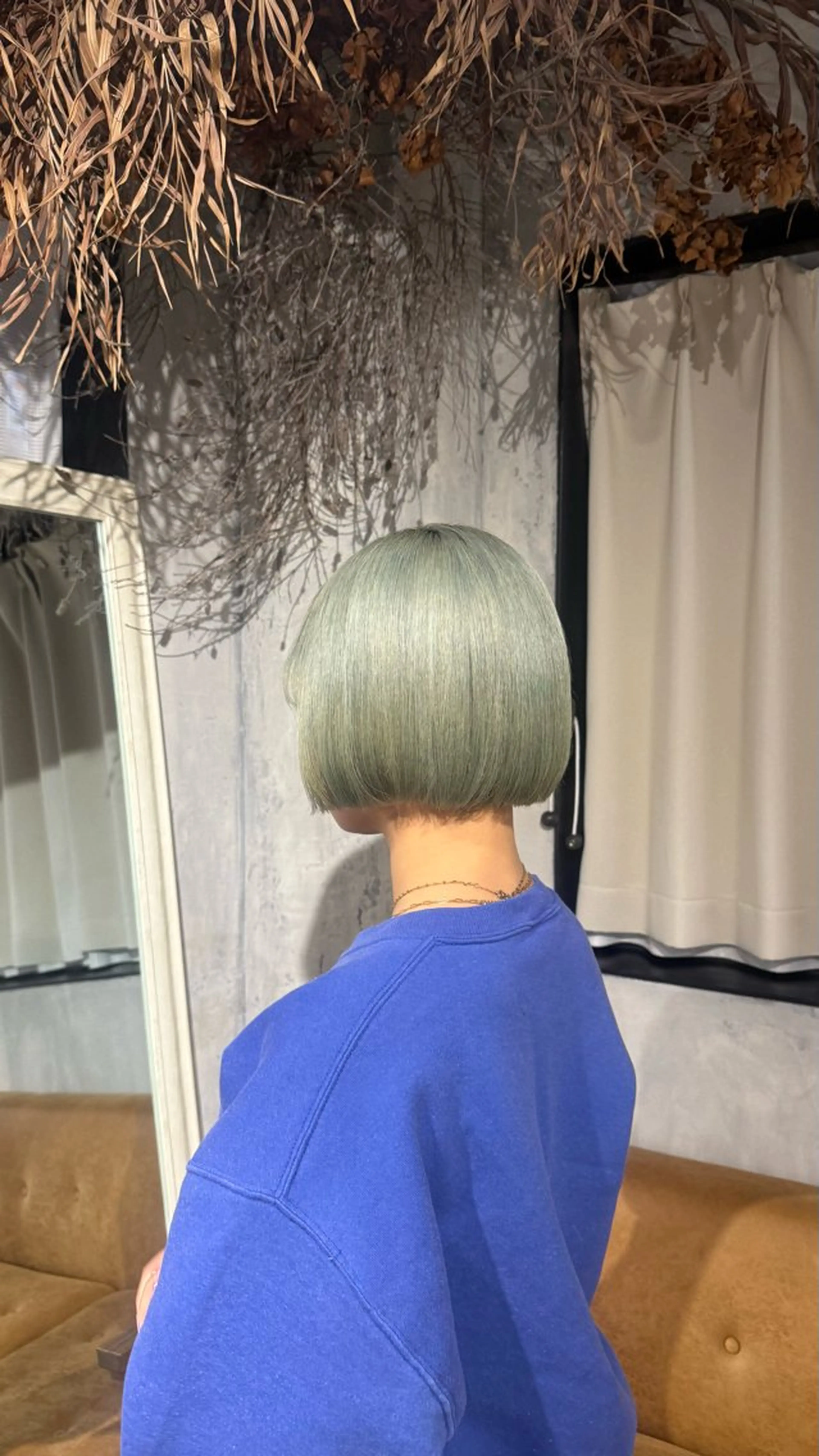 ショート カラー 山本 彩美香のヘアスタイル