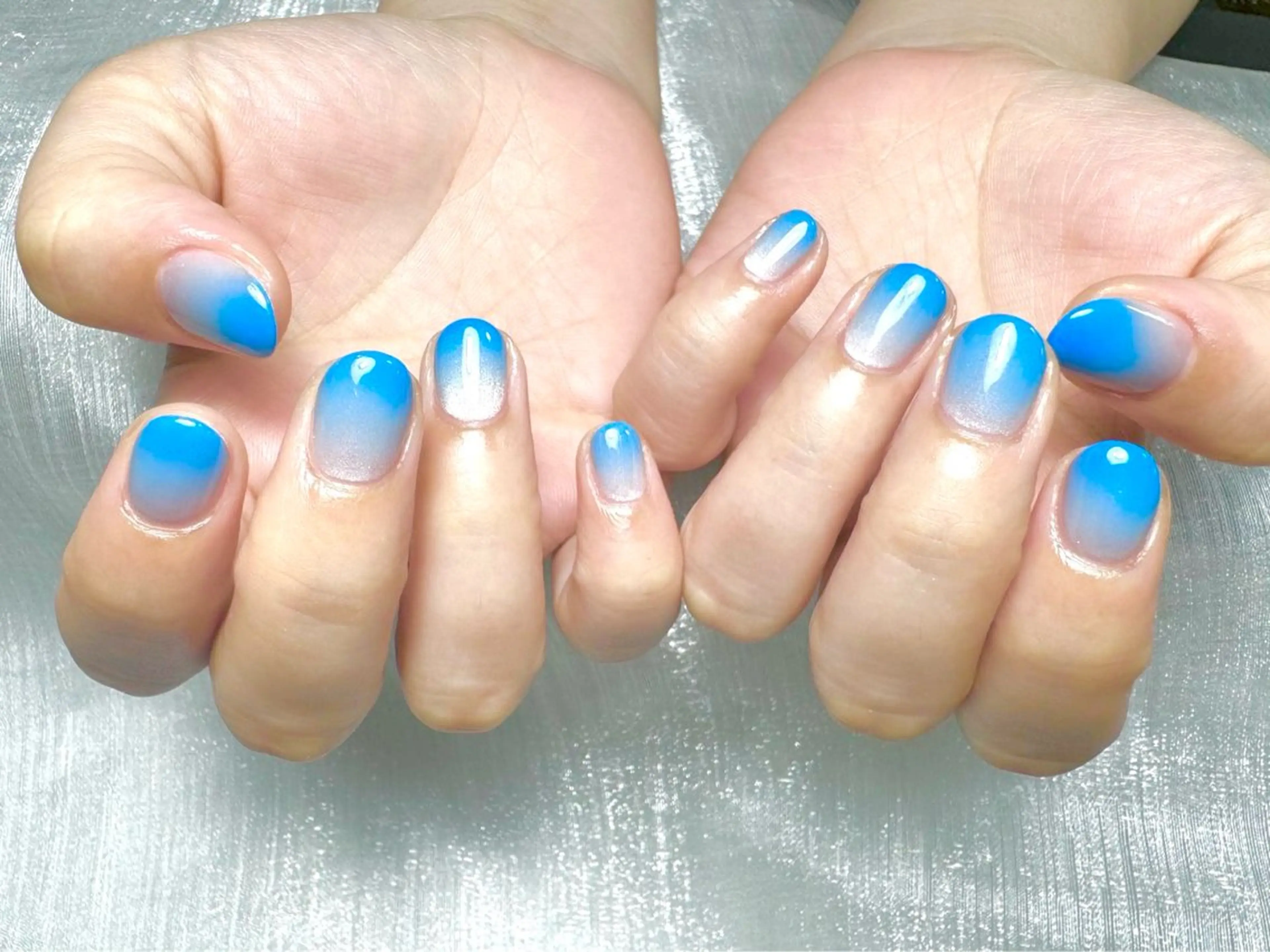 ネイル グラデーション ハンドネイル ハンドケア 💕Dreamy KIYO💕のネイルデザイン