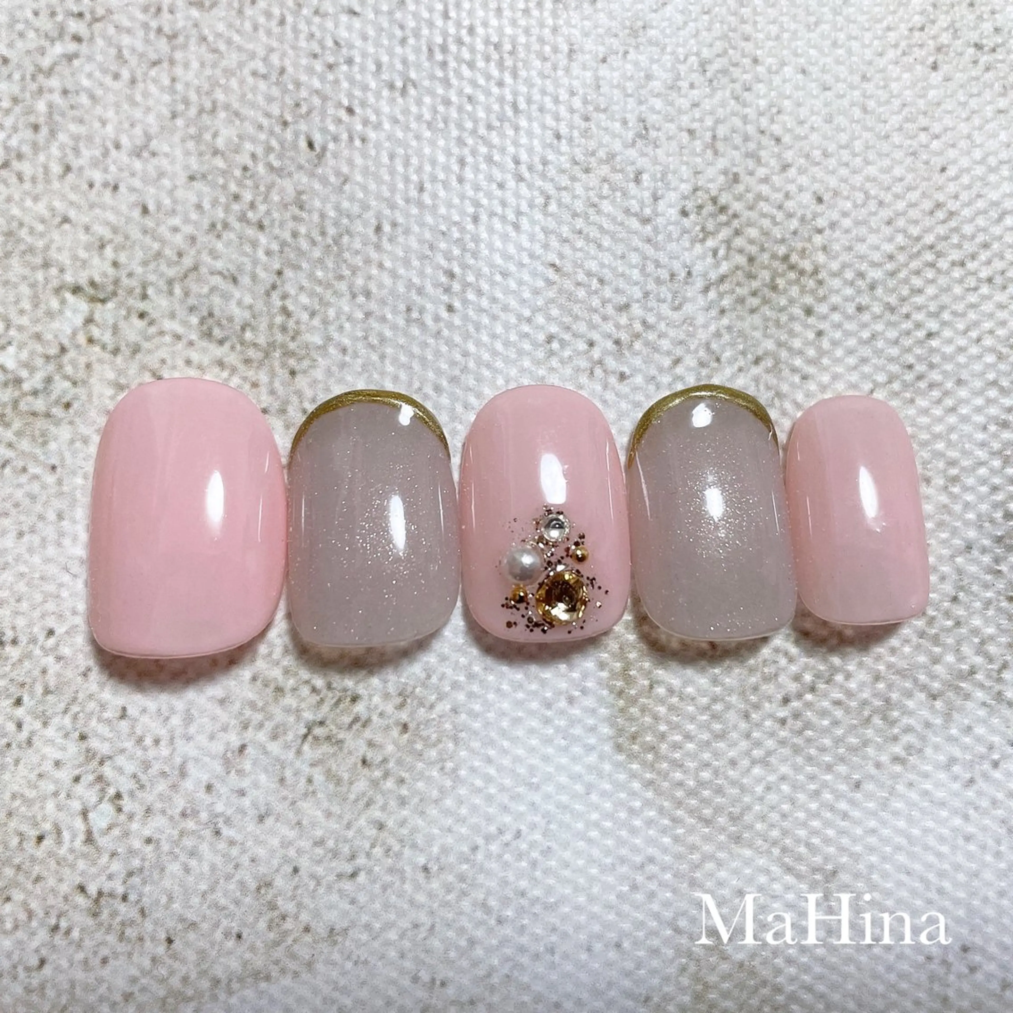 ネイル シンプルネイル ハンドネイル Healing Salon...MaHina(マヒナ)所属・MaHina🌙 salonのネイルデザイン