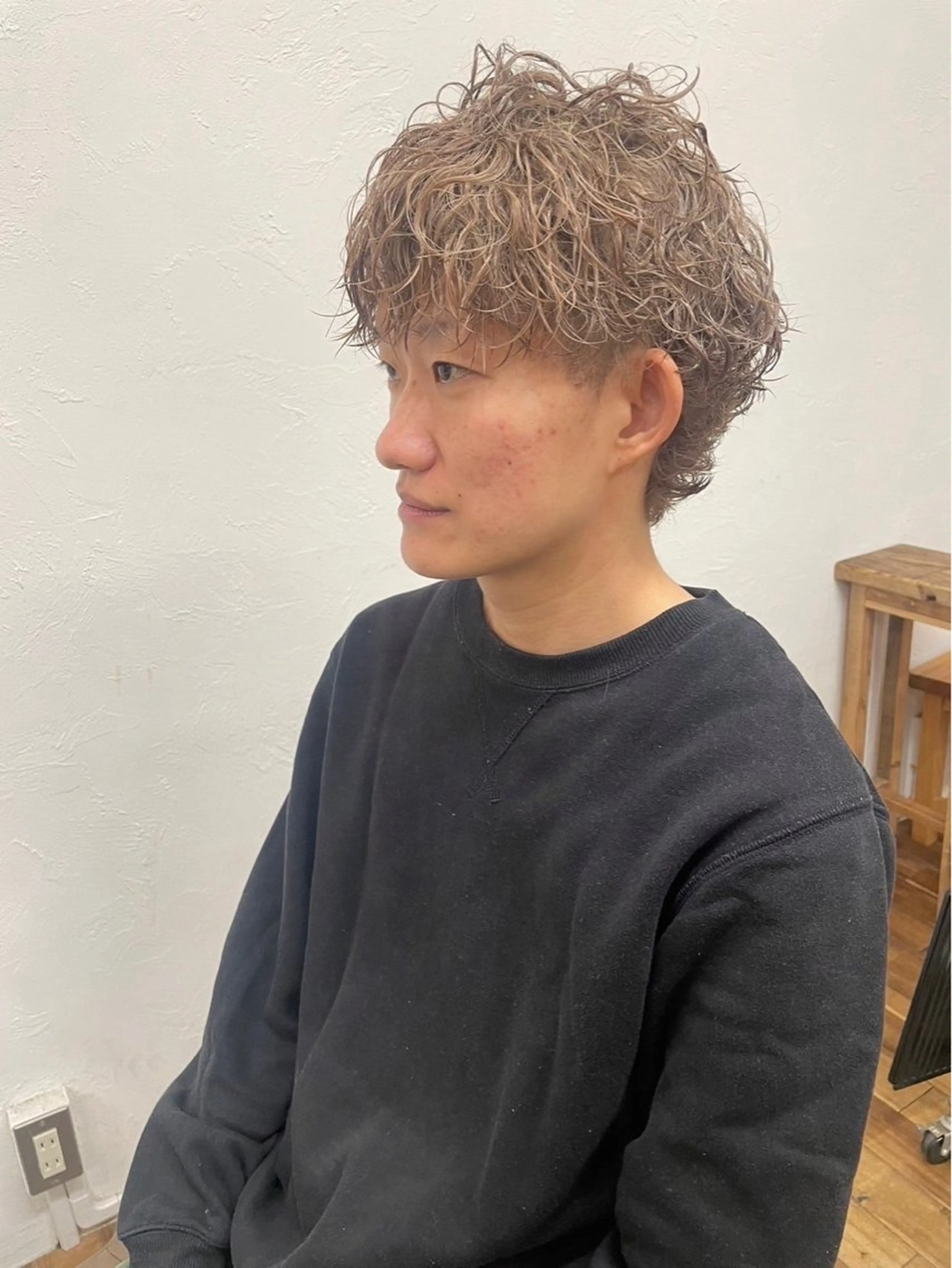 ショート カラー メンズ げん/梅田美容室 中崎町美容室のヘアスタイル