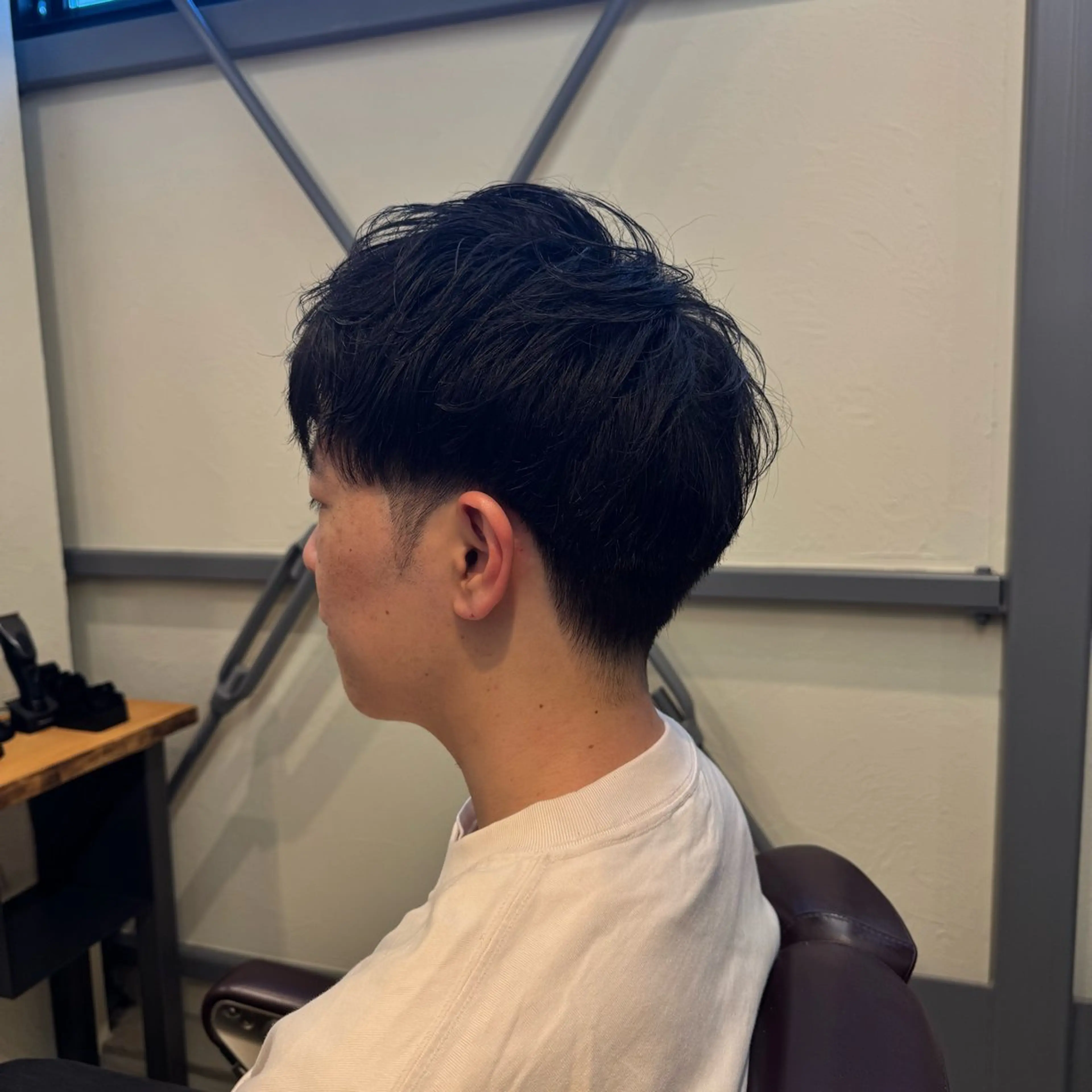 ショート メンズ 梅本 淑人のヘアスタイル