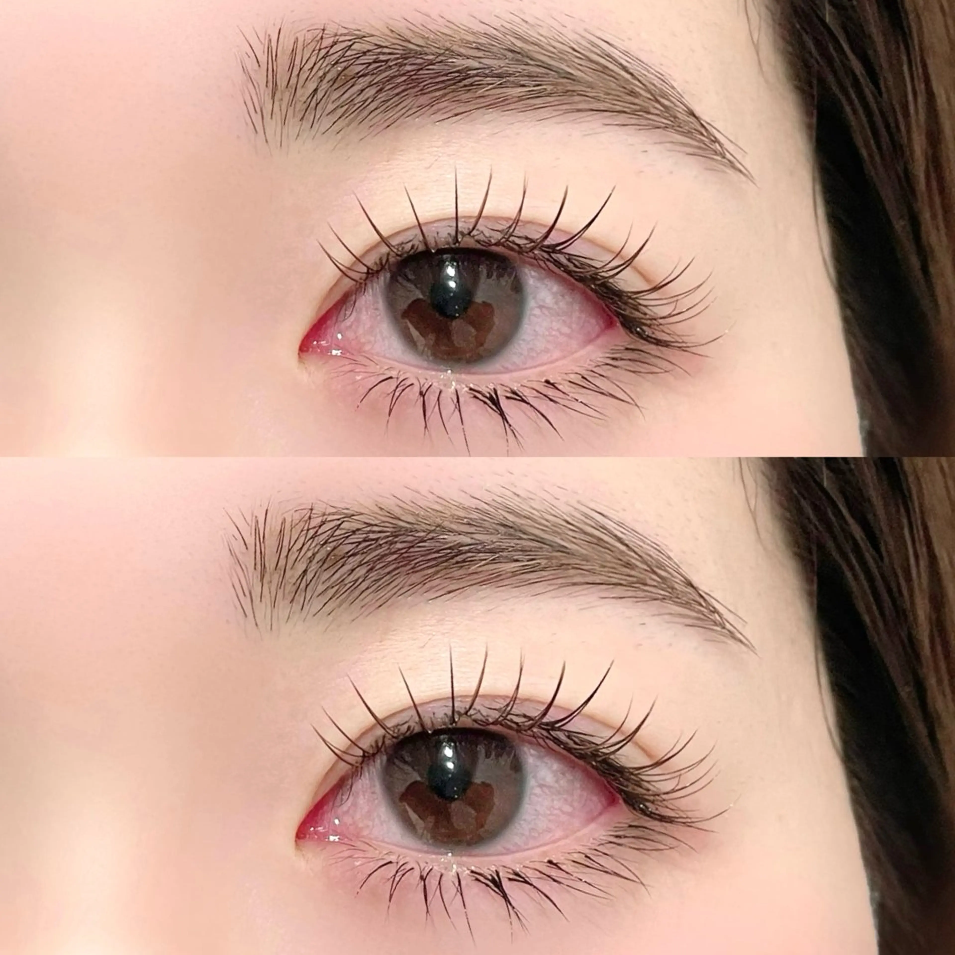 【上下メニュー】✨フラットラッシュ120本&下まつ毛30本👀♡※追加700円で160本変更可!の写真