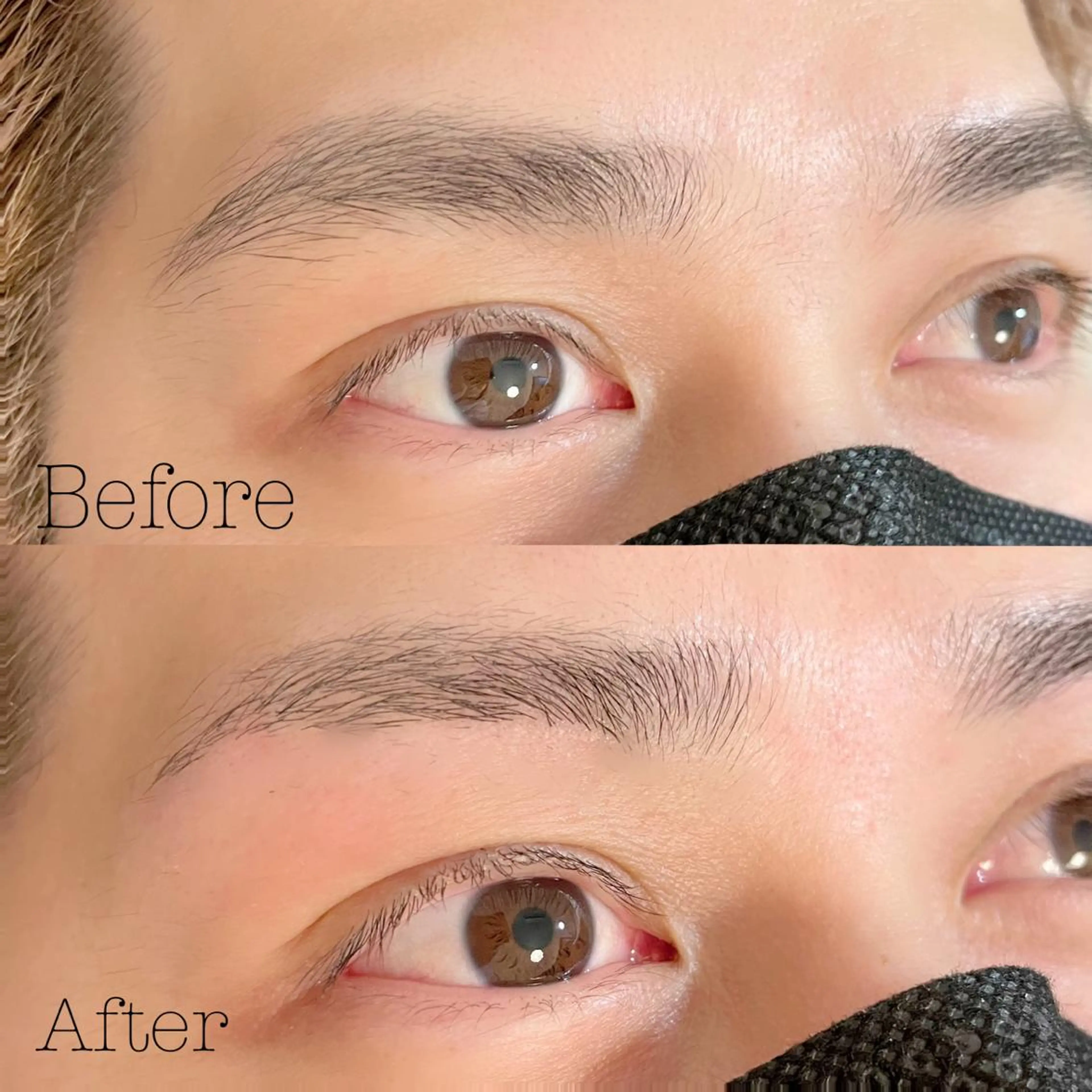 アイブロウ メンズアイブロウ hairmake Emma/arpeggio所属・Emma arpeggioのマツエク・マツパデザイン