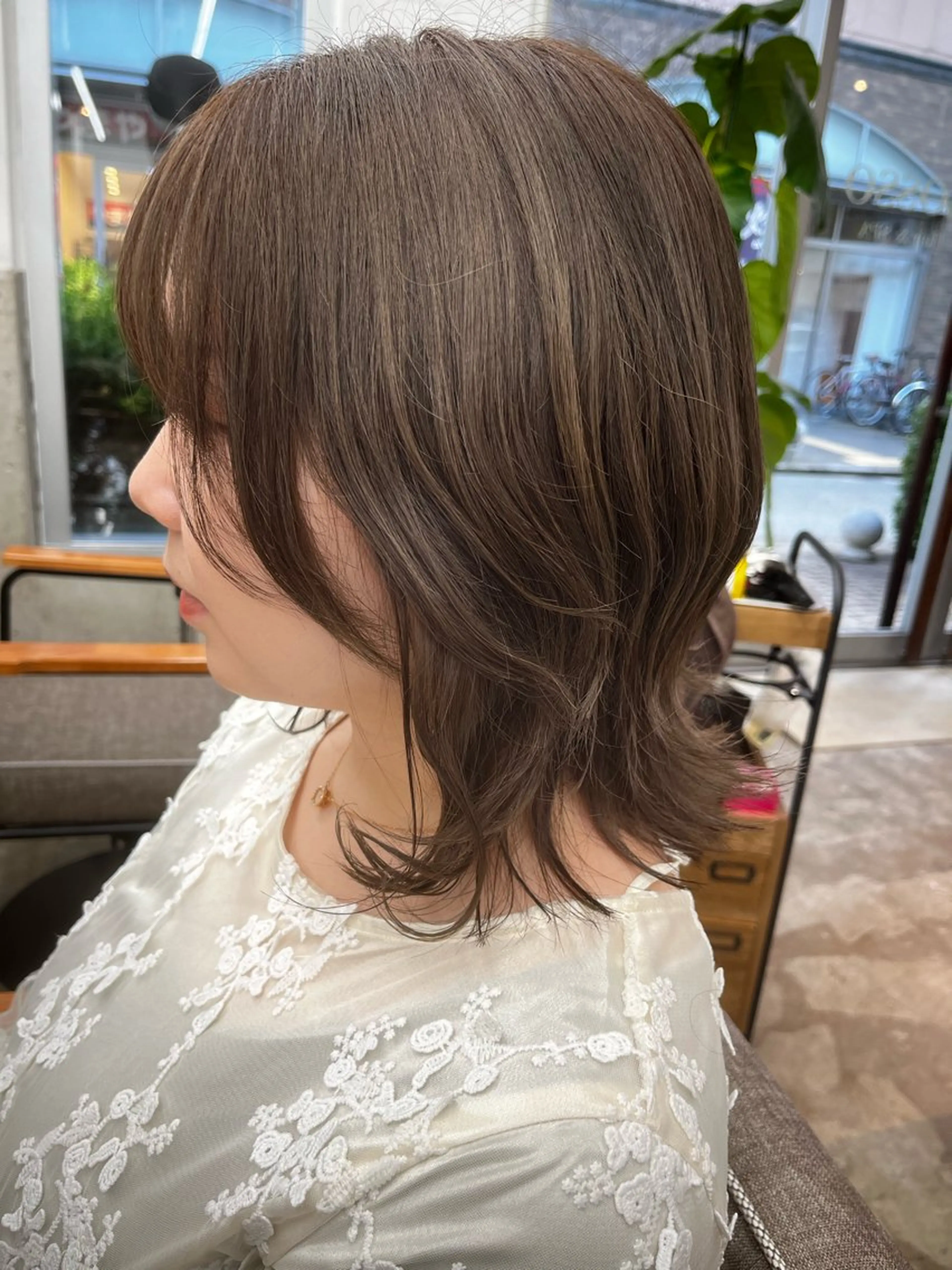 ミディアム ROSSO Hair＆SPA  香椎宮前店所属・SHIINA 香椎宮前店のヘアスタイル