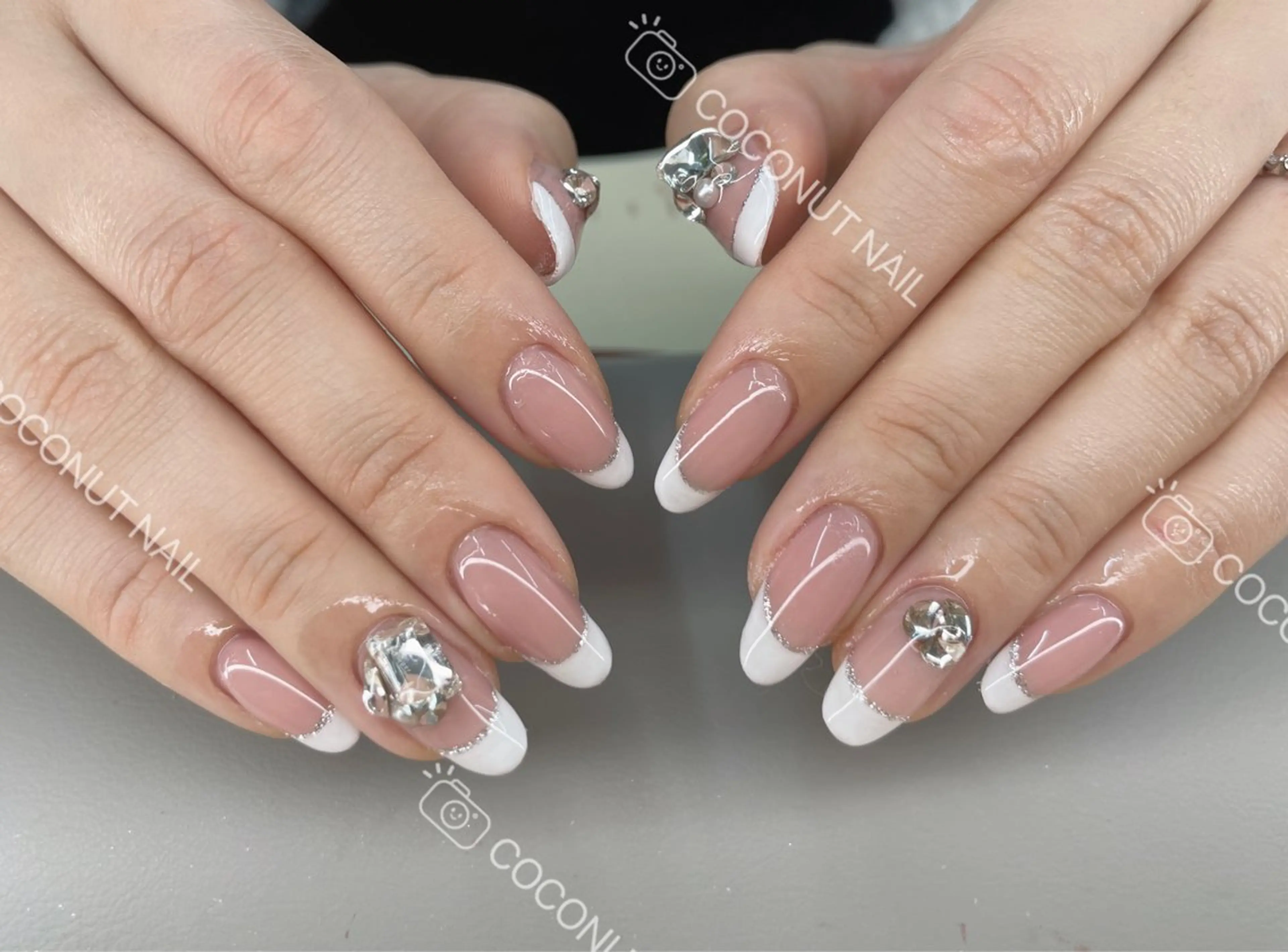 ネイル ハンドネイル 神田 ココナッツのネイルデザイン