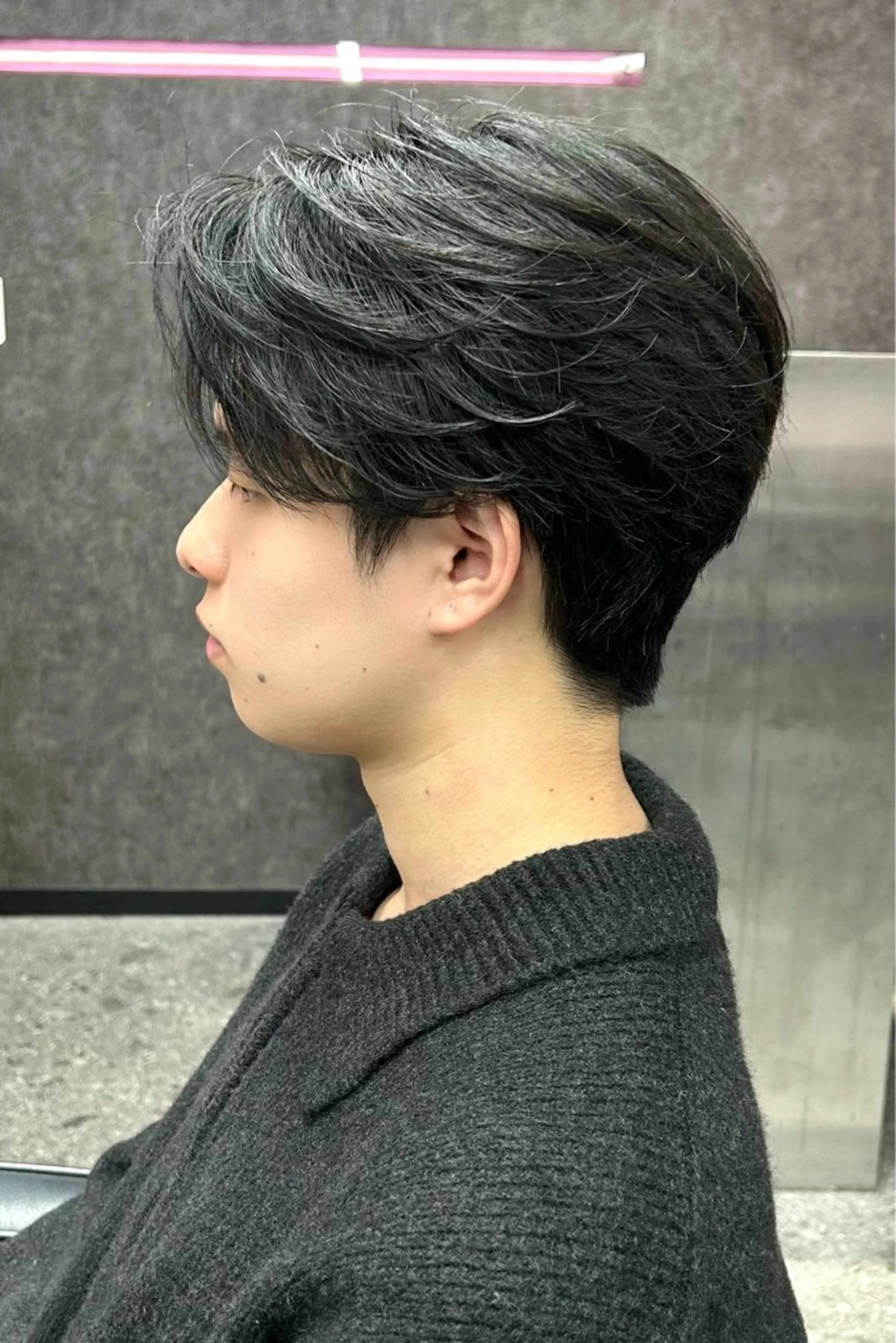 ショート カラー メンズ カット ヘアセット メンズスタイリスト 前田雄輝のヘアスタイル