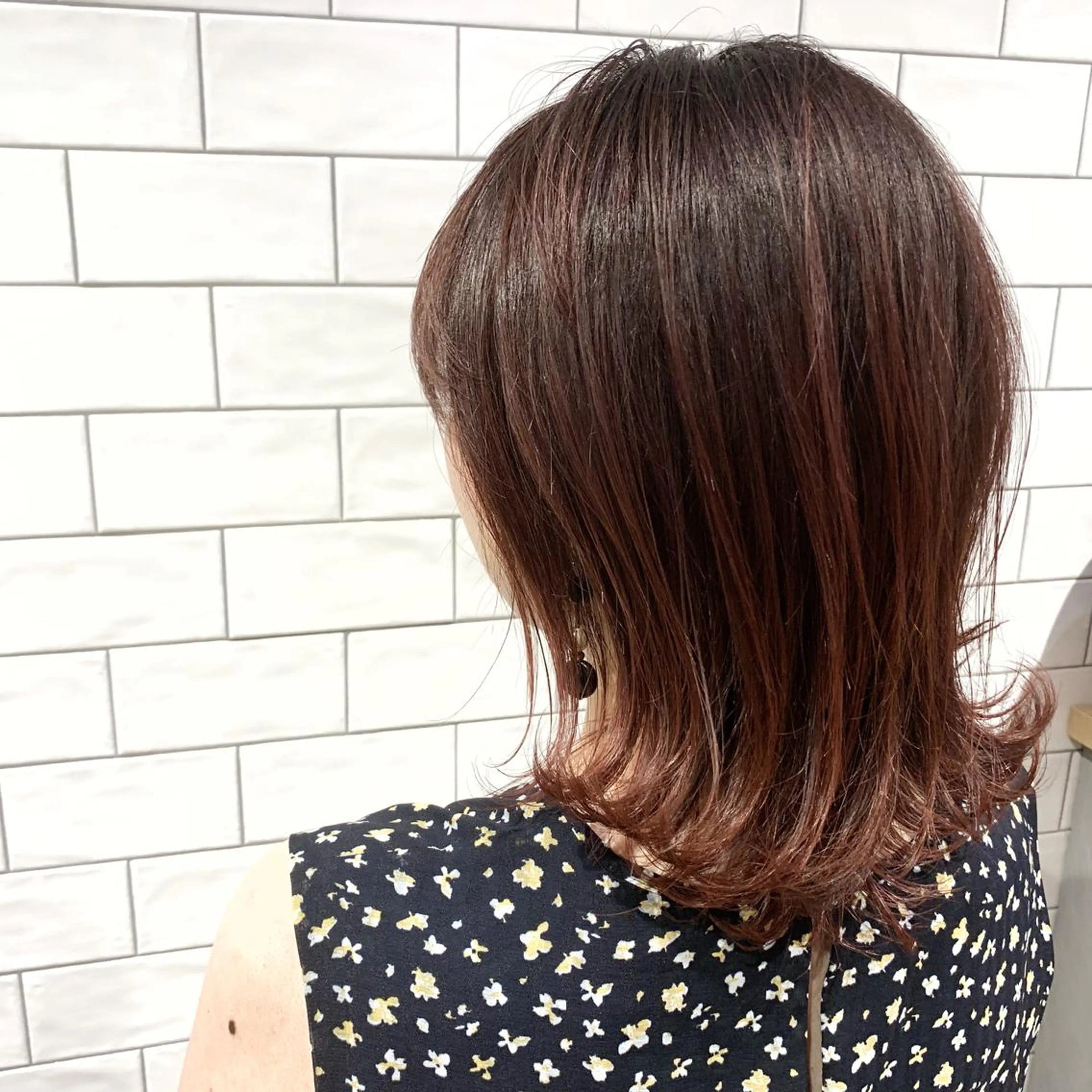 ミディアム カラー 原山 直人のヘアスタイル