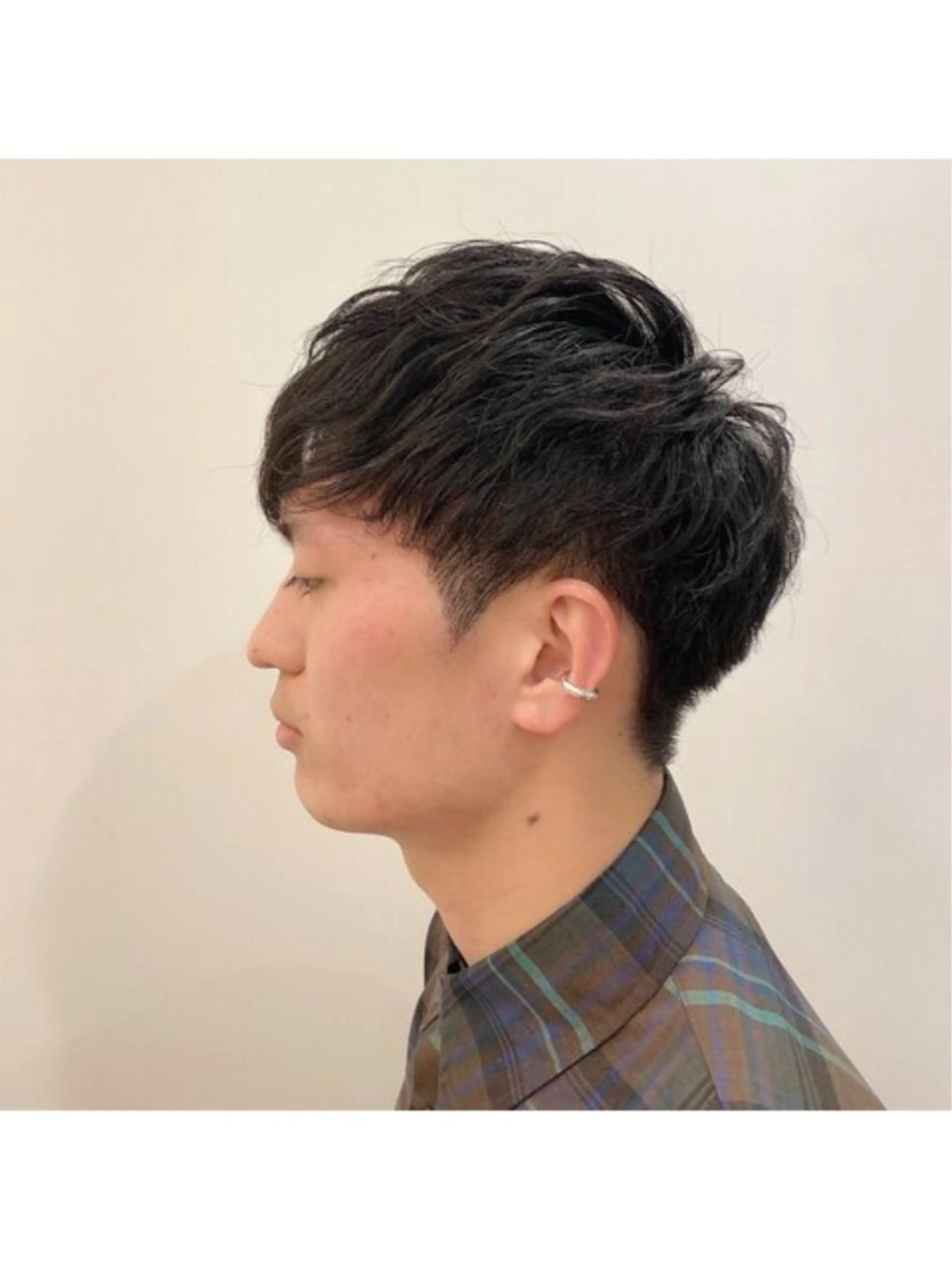 ショート メンズ HAIR ROOM ROSSO 白山店所属・メンズカット+パーマ 特化/ユウタのヘアスタイル