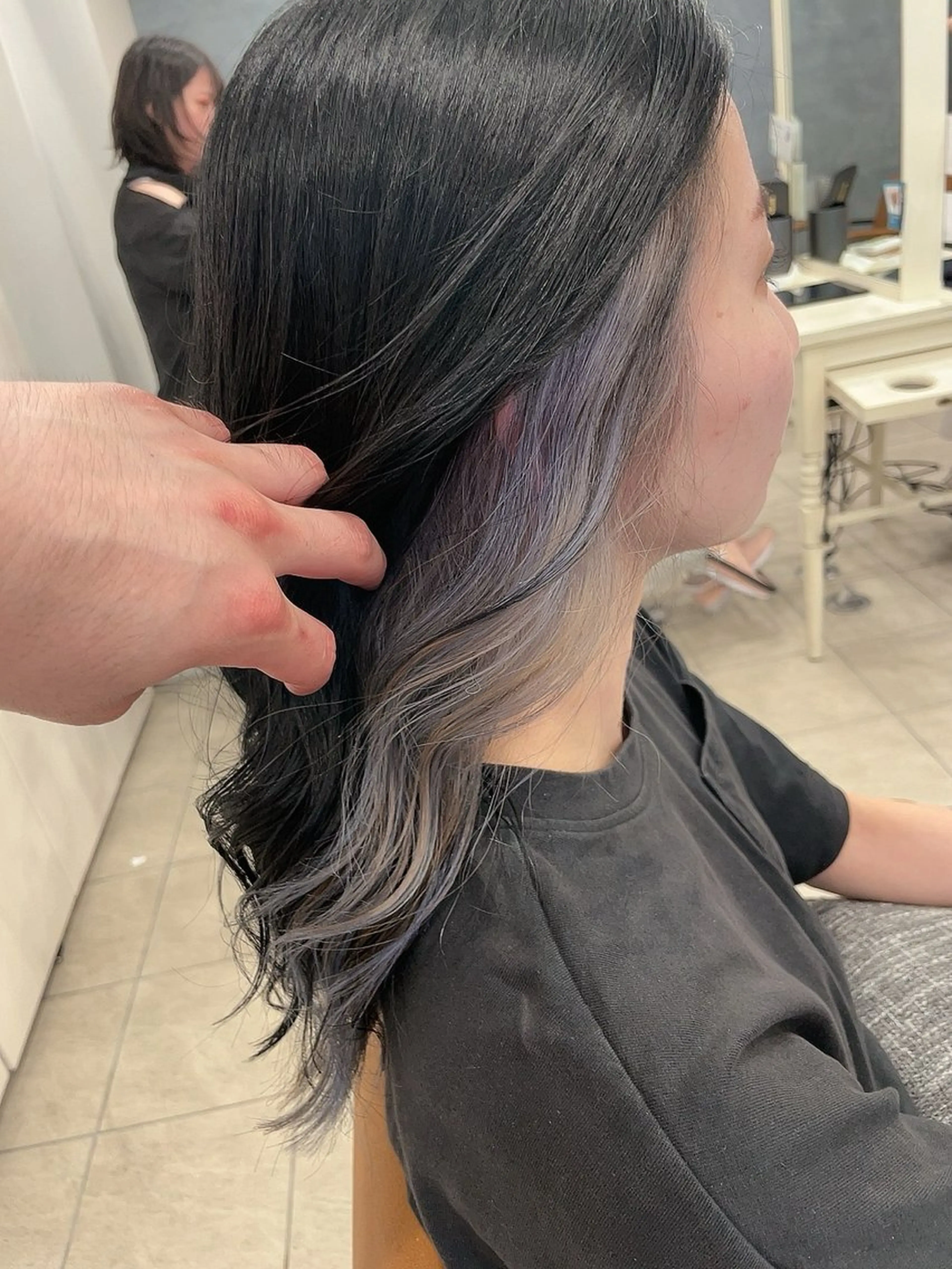 セミロング 髪質改善/ボブ/韓国 レイヤー💫あらいのヘアスタイル