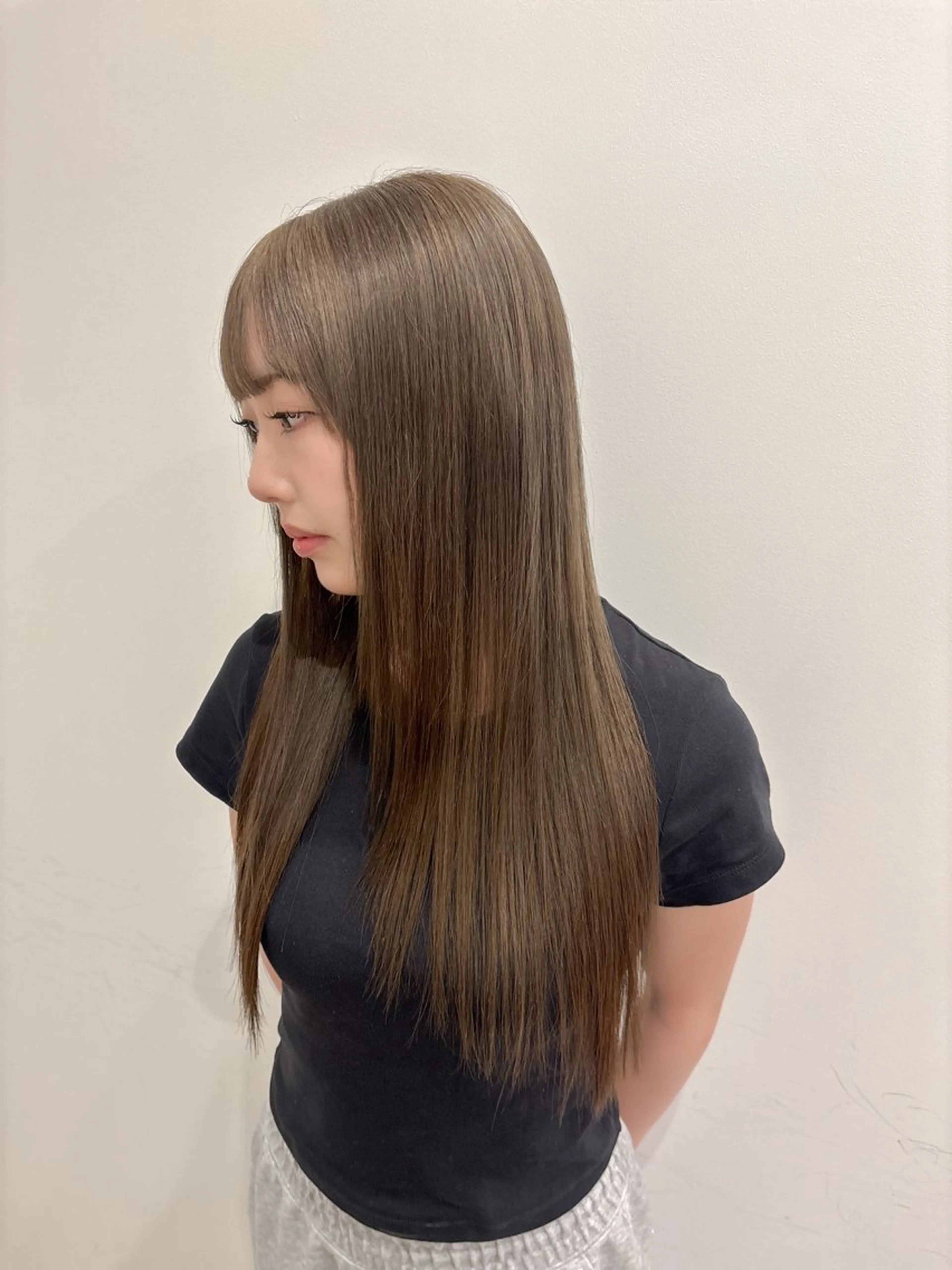 カラー シャドウパーマ/ツイ スト/近藤百華🎀のヘアスタイル