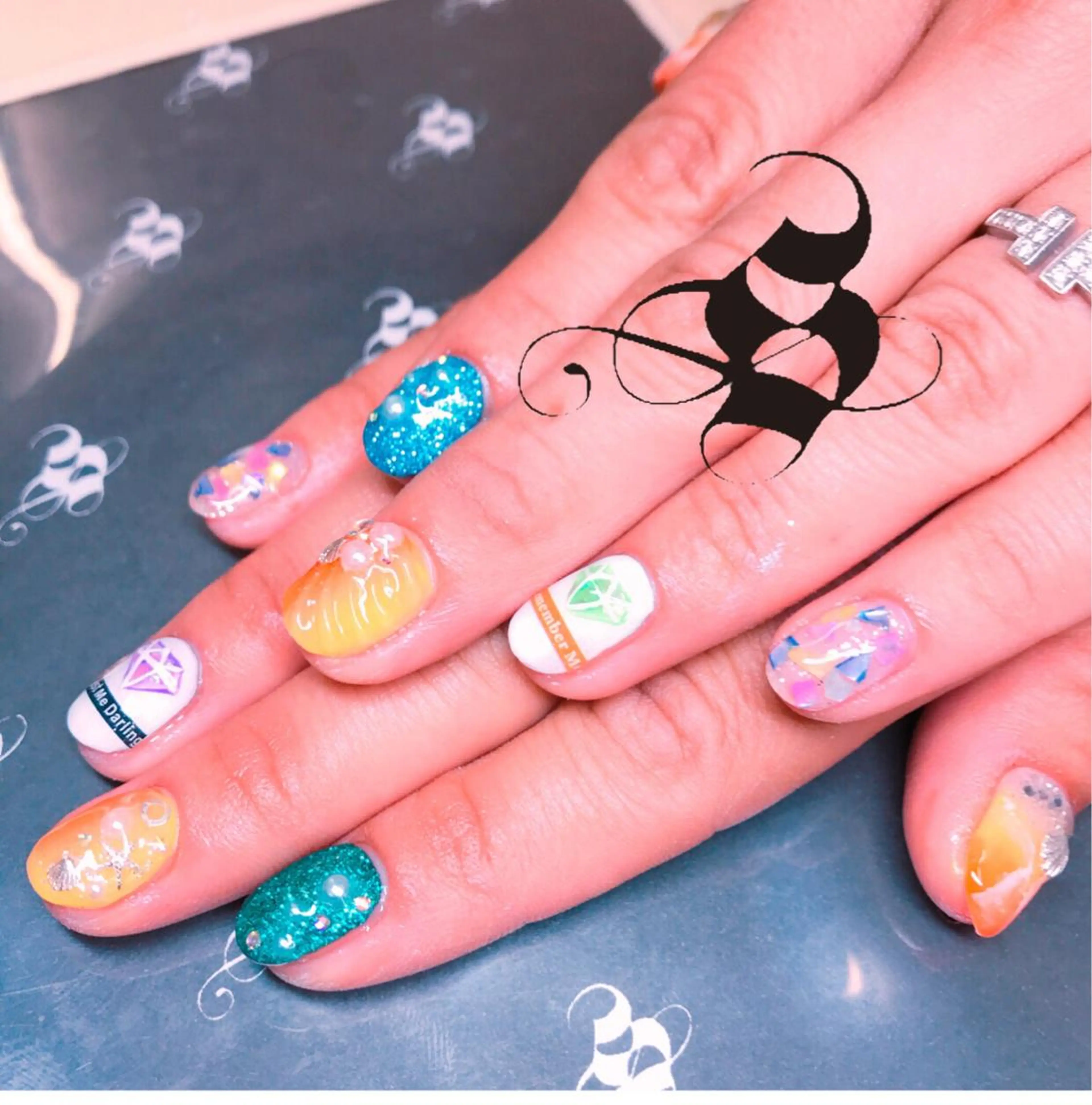 ネイル 長さ出し メンズネイル 持ち込み スカルプネイル ネイルチップ S&S 村田小百合のネイルデザイン