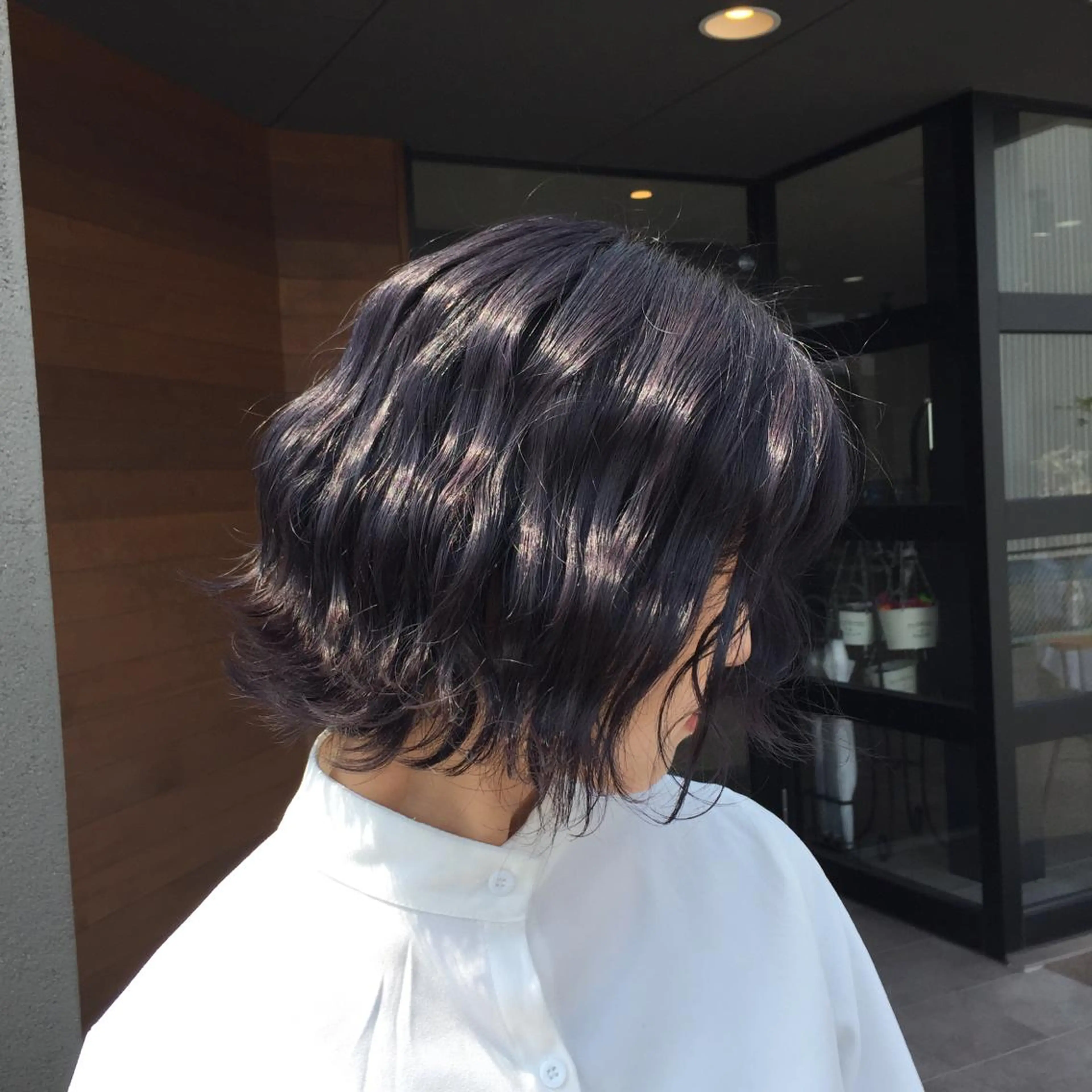 ショート maco 艶感ハイトーン🦋のヘアスタイル