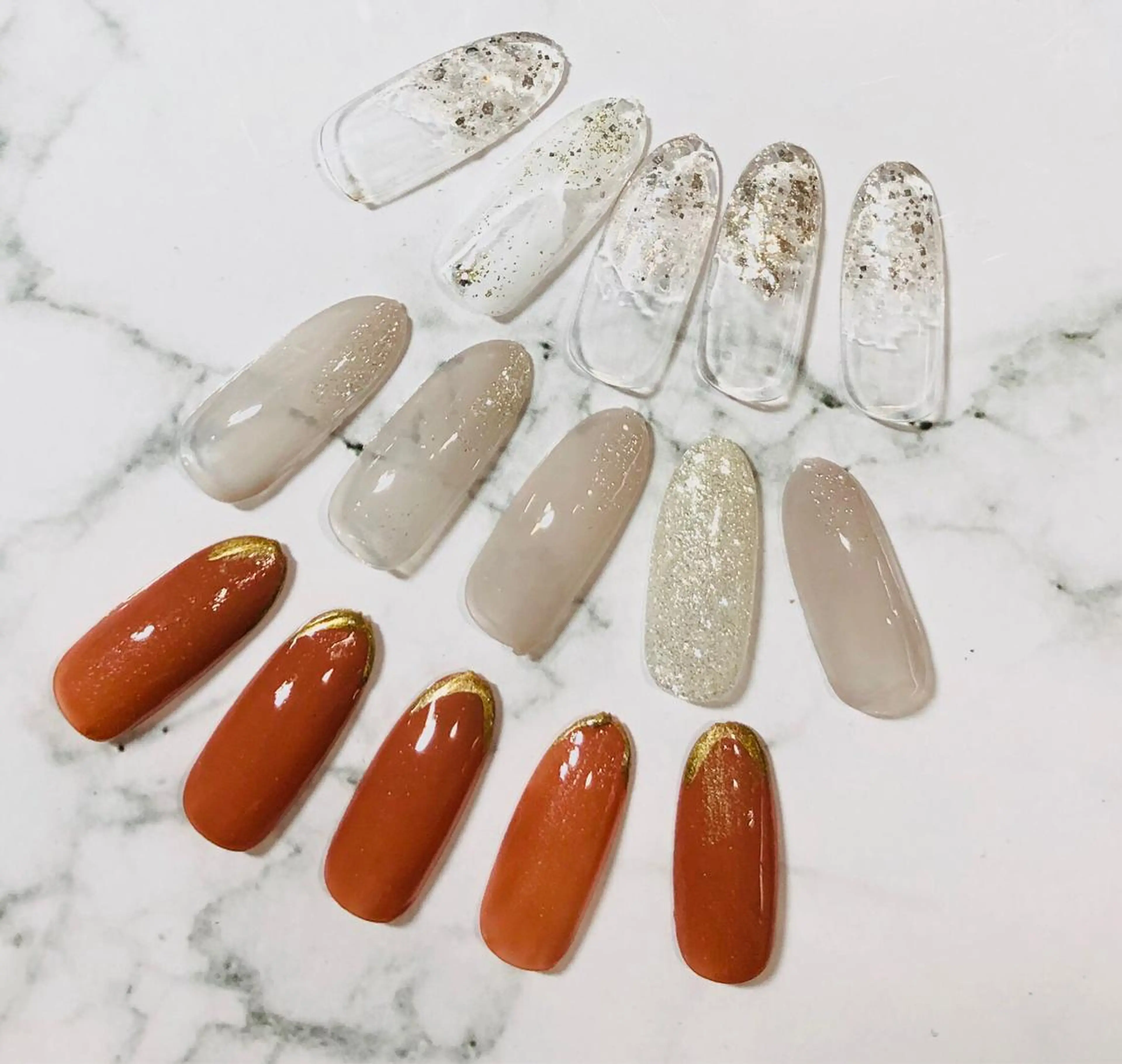 ハンドメニューA.ドライケアー、トリートメント付きの写真