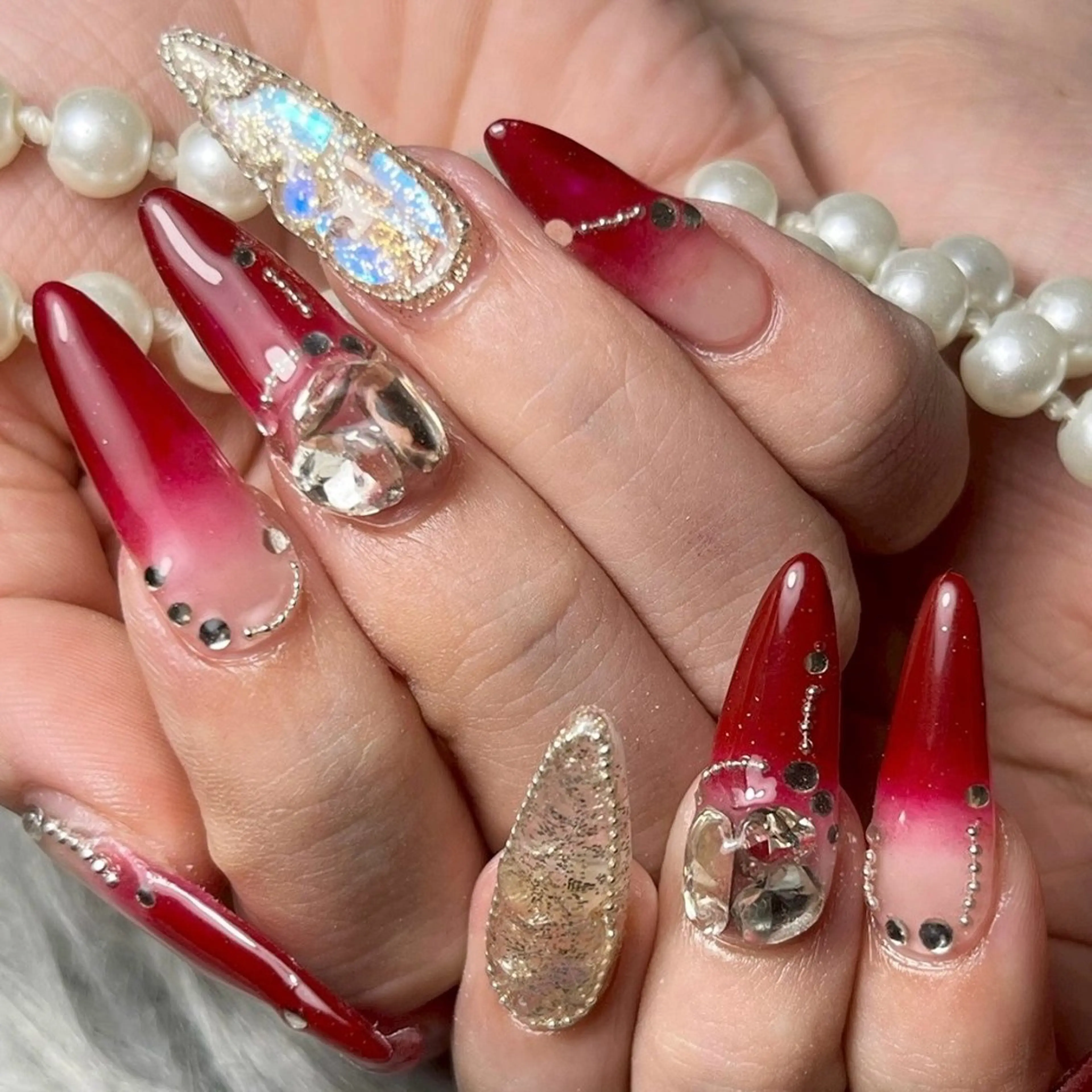 ネイル ハンドネイル private nail salon T2所属・MI KUのネイルデザイン