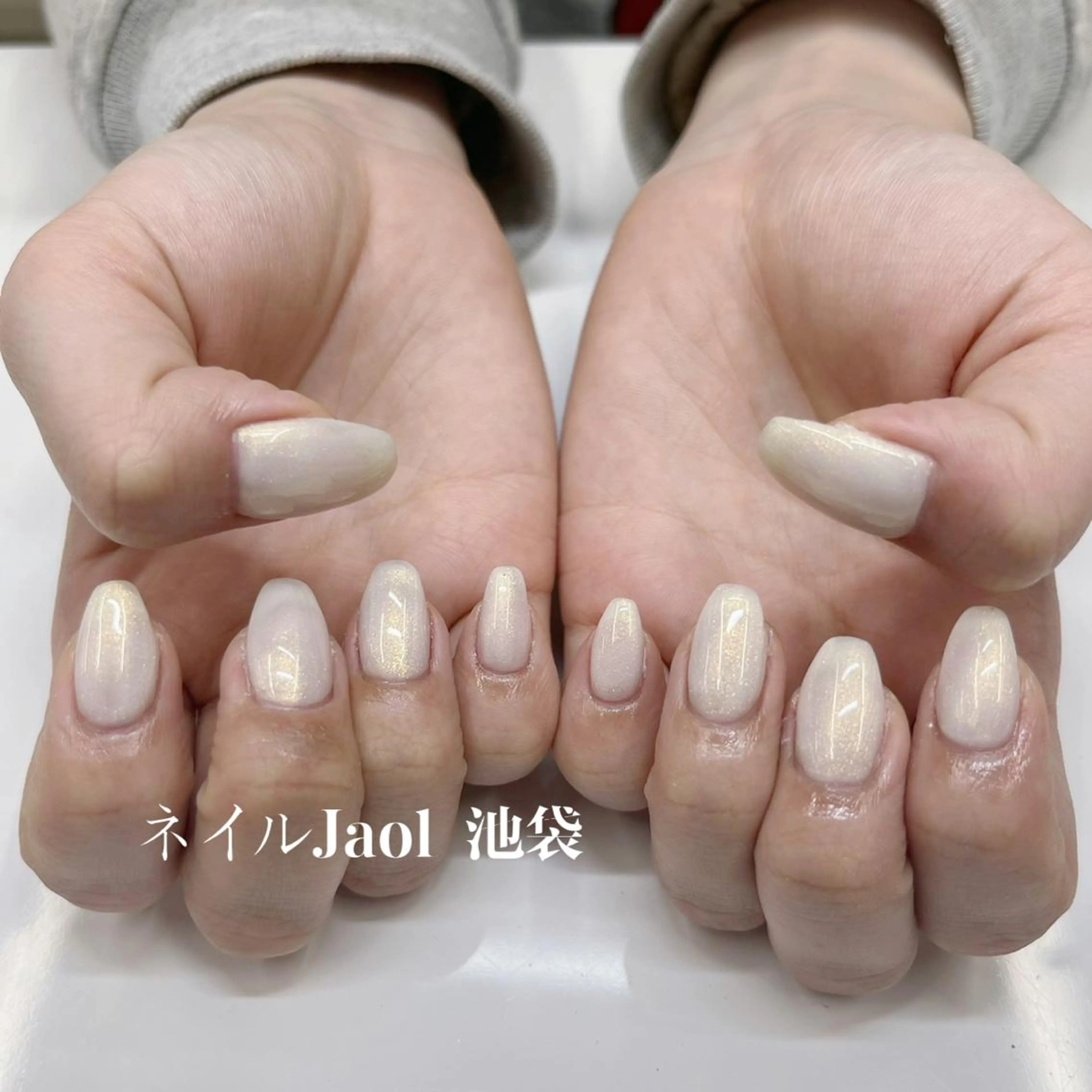 ミディアム ハンドネイル nail jaol池袋店所属・ネイルJaol 池袋のネイルデザイン